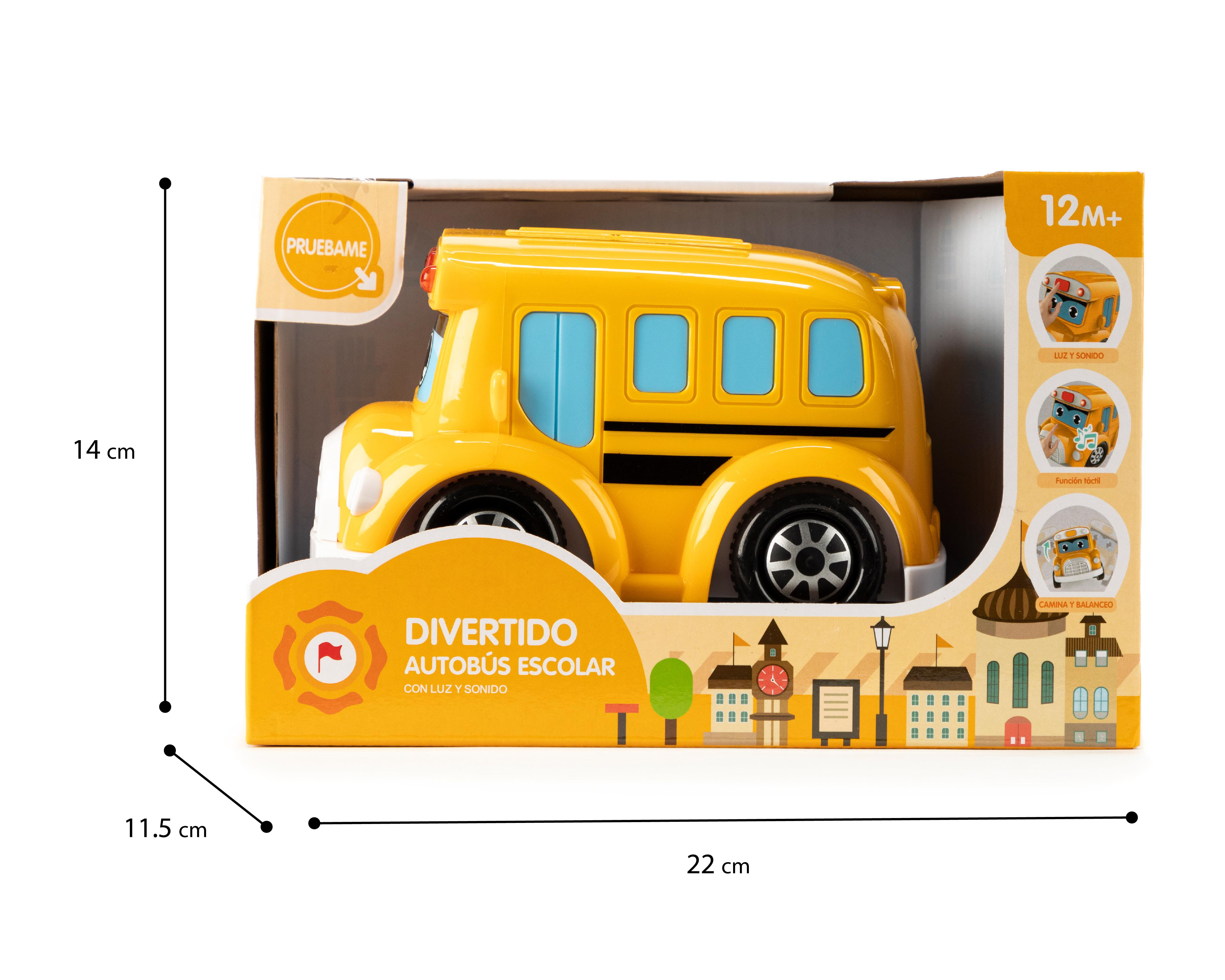 Foto 4 pulgar | Autobús Escolar Baby Colors con Luz y Sonido