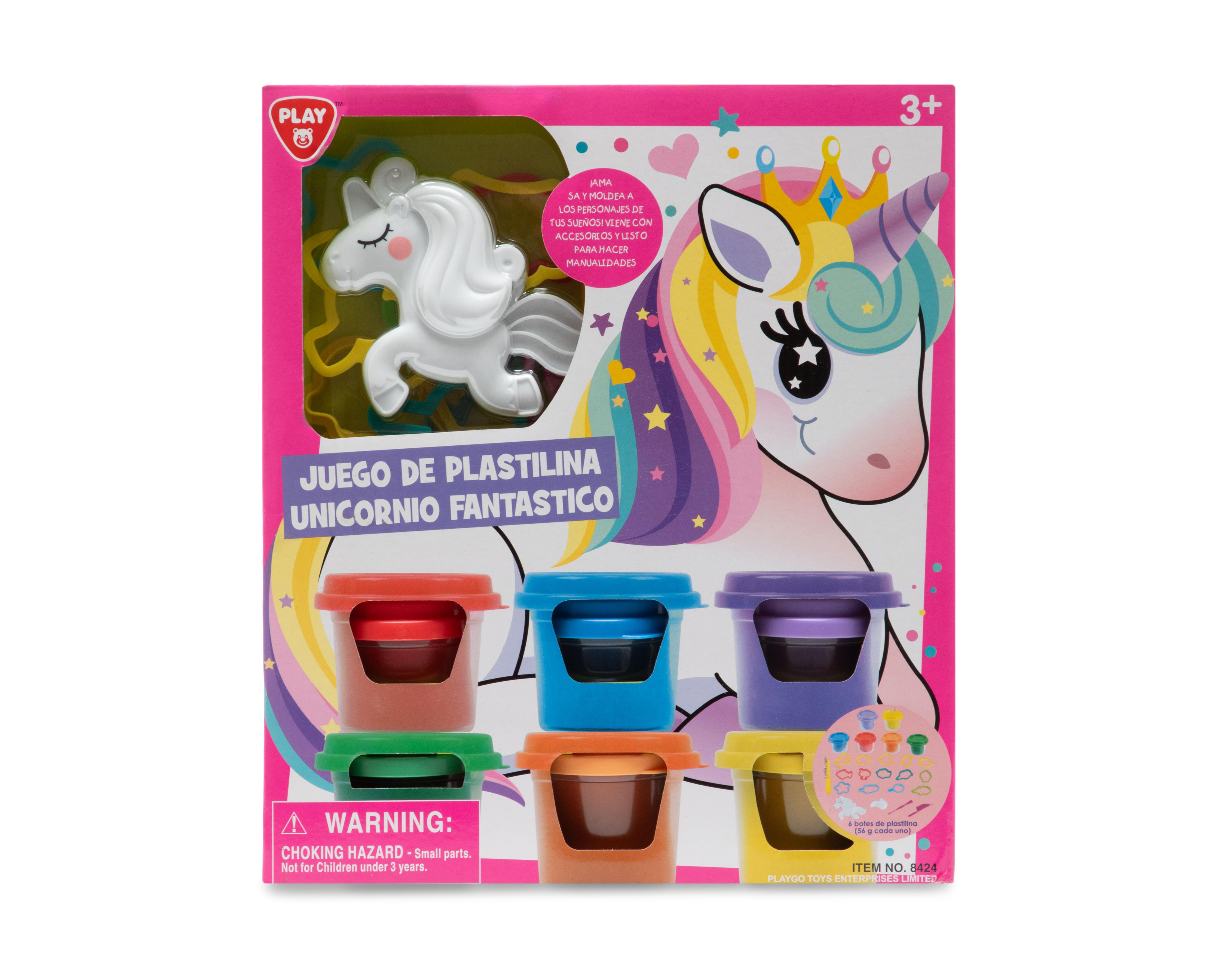 Foto 5 pulgar | Juego de Plastilina Play Unicornio Fantástico