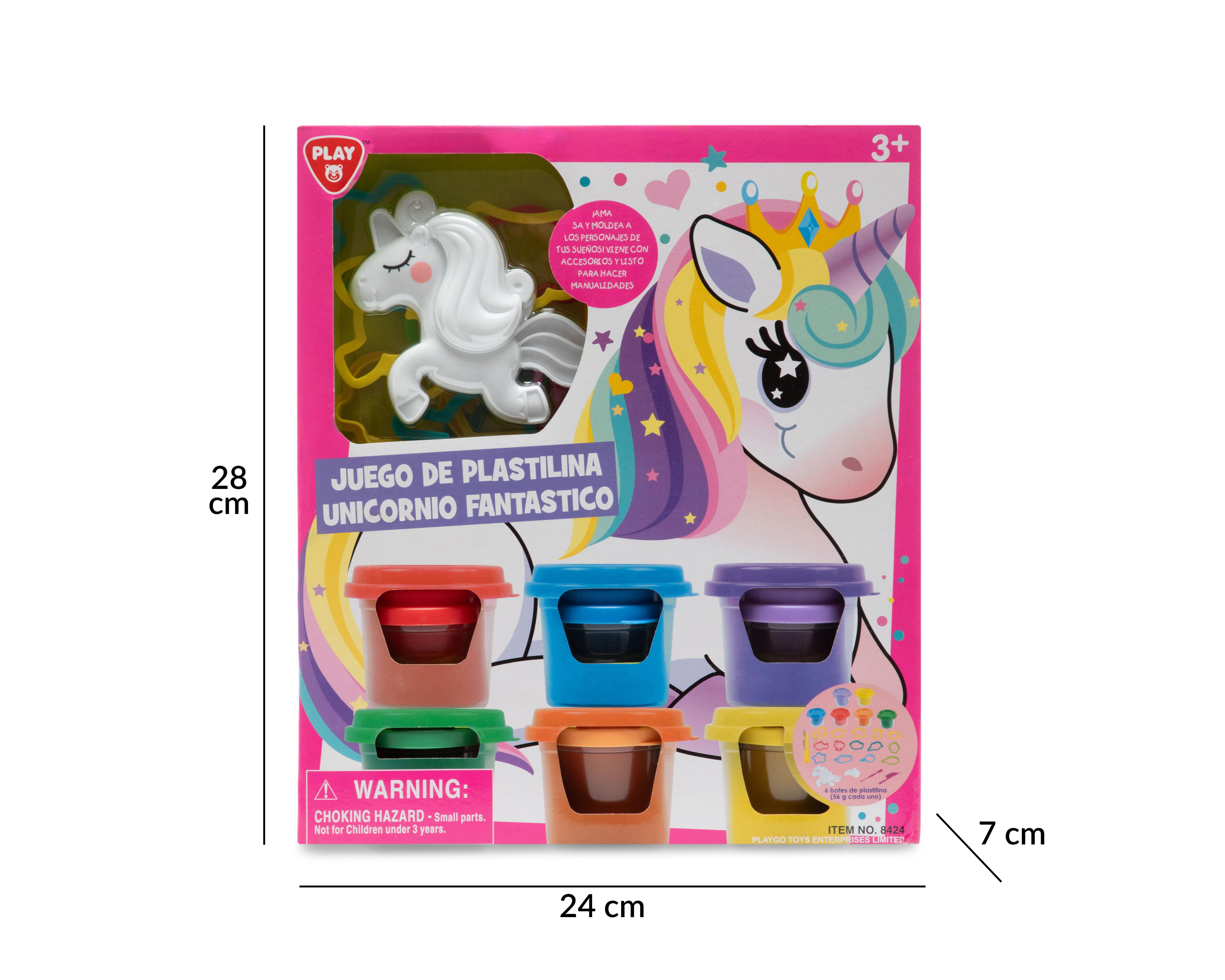 Foto 5 | Juego de Plastilina Play Unicornio Fantástico