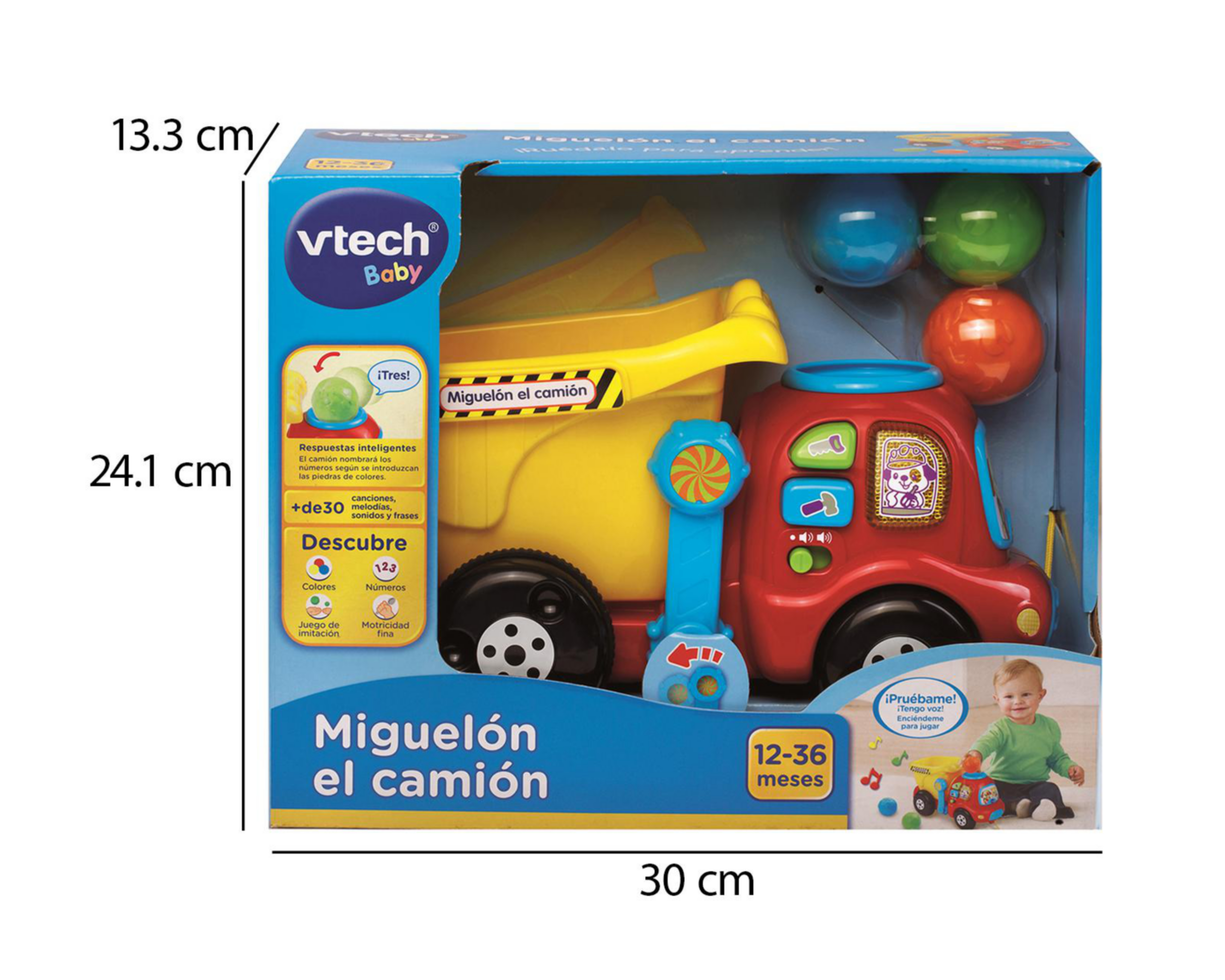 Foto 4 pulgar | Camión de Construcción VTech Baby