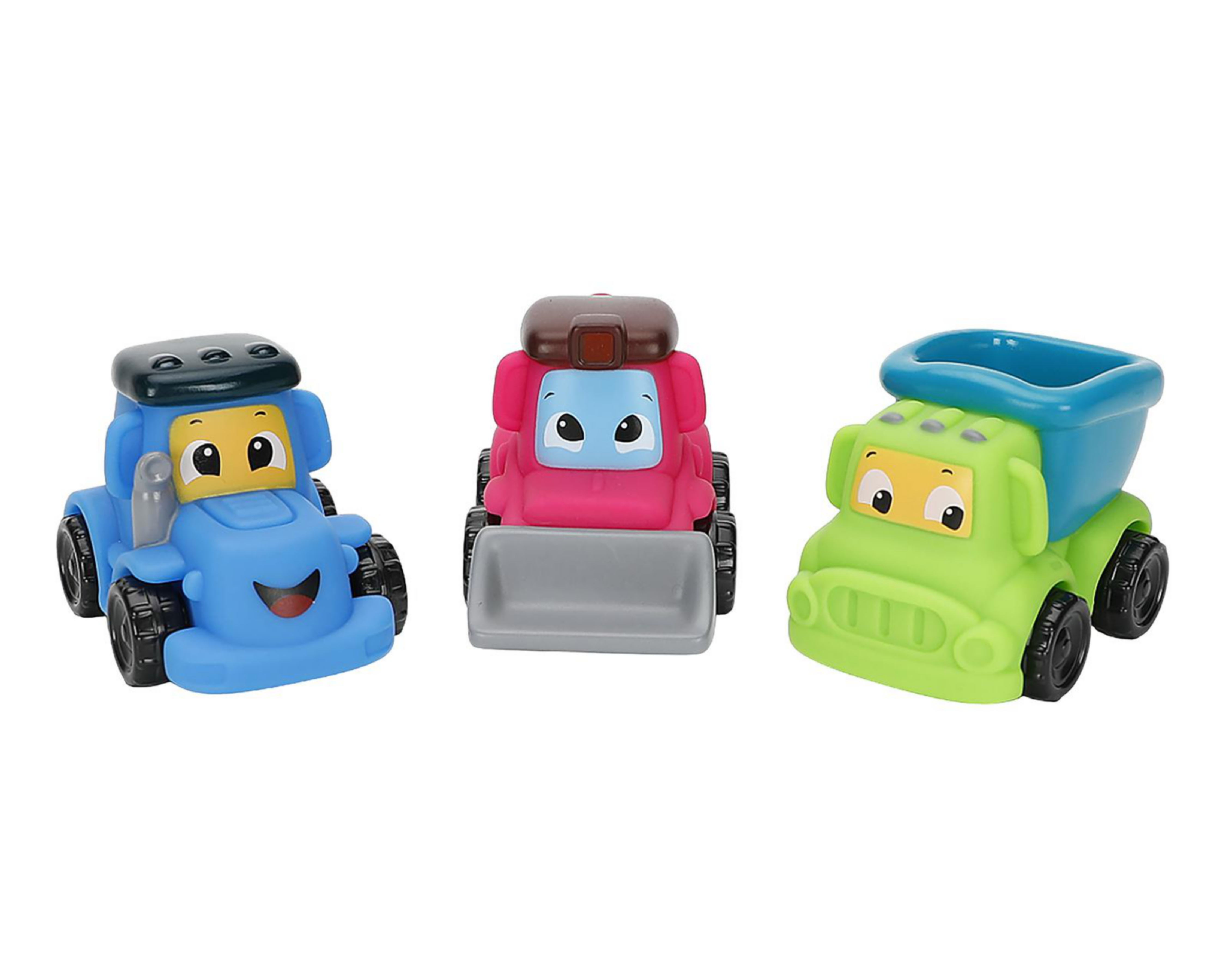 Foto 2 pulgar | Carros Baby Colors 3 Piezas