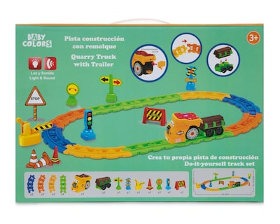 Foto 2 | Pista Construcción con Remolque Baby Colors