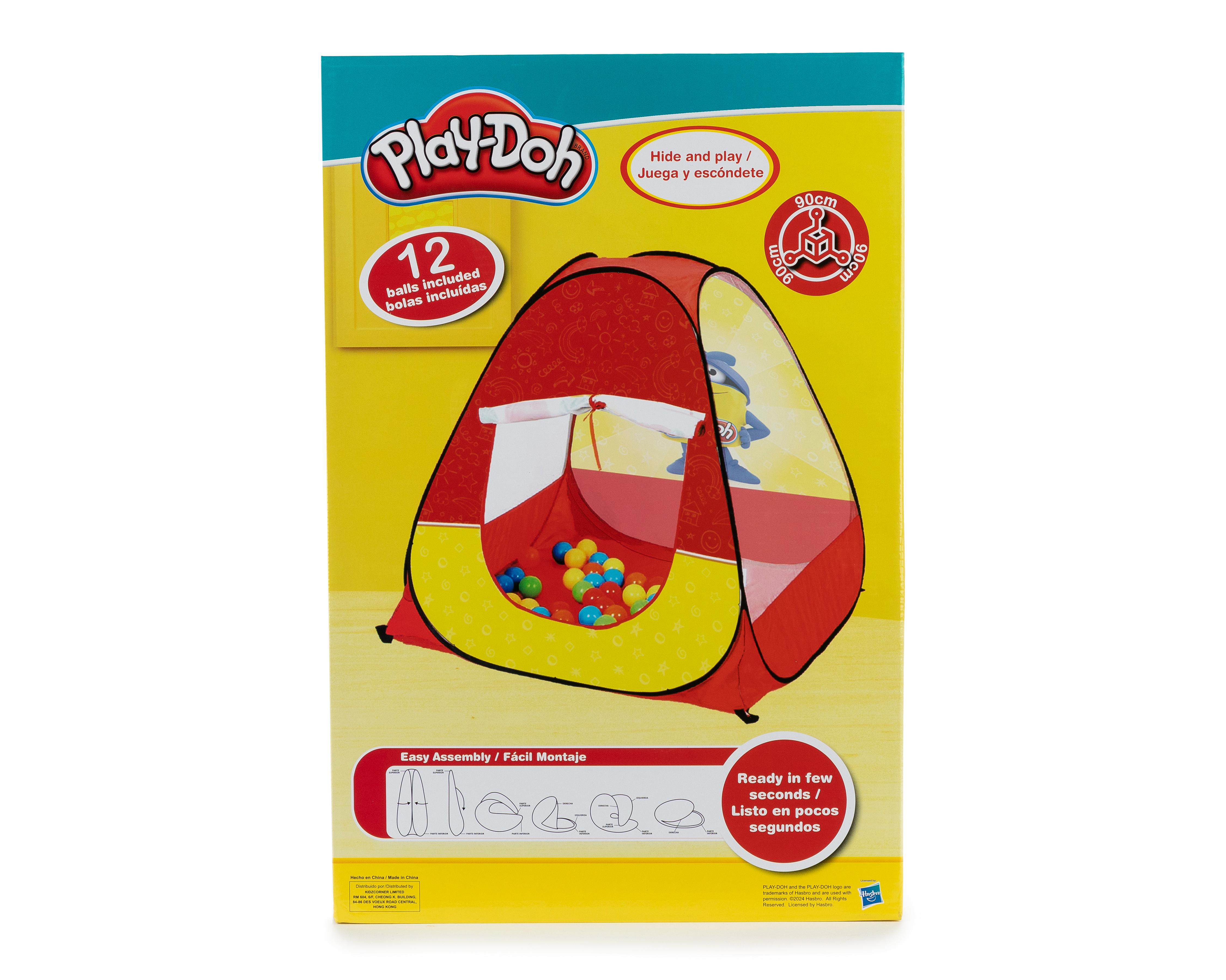 Casita de Campaña Play Doh con 12 Pelotas