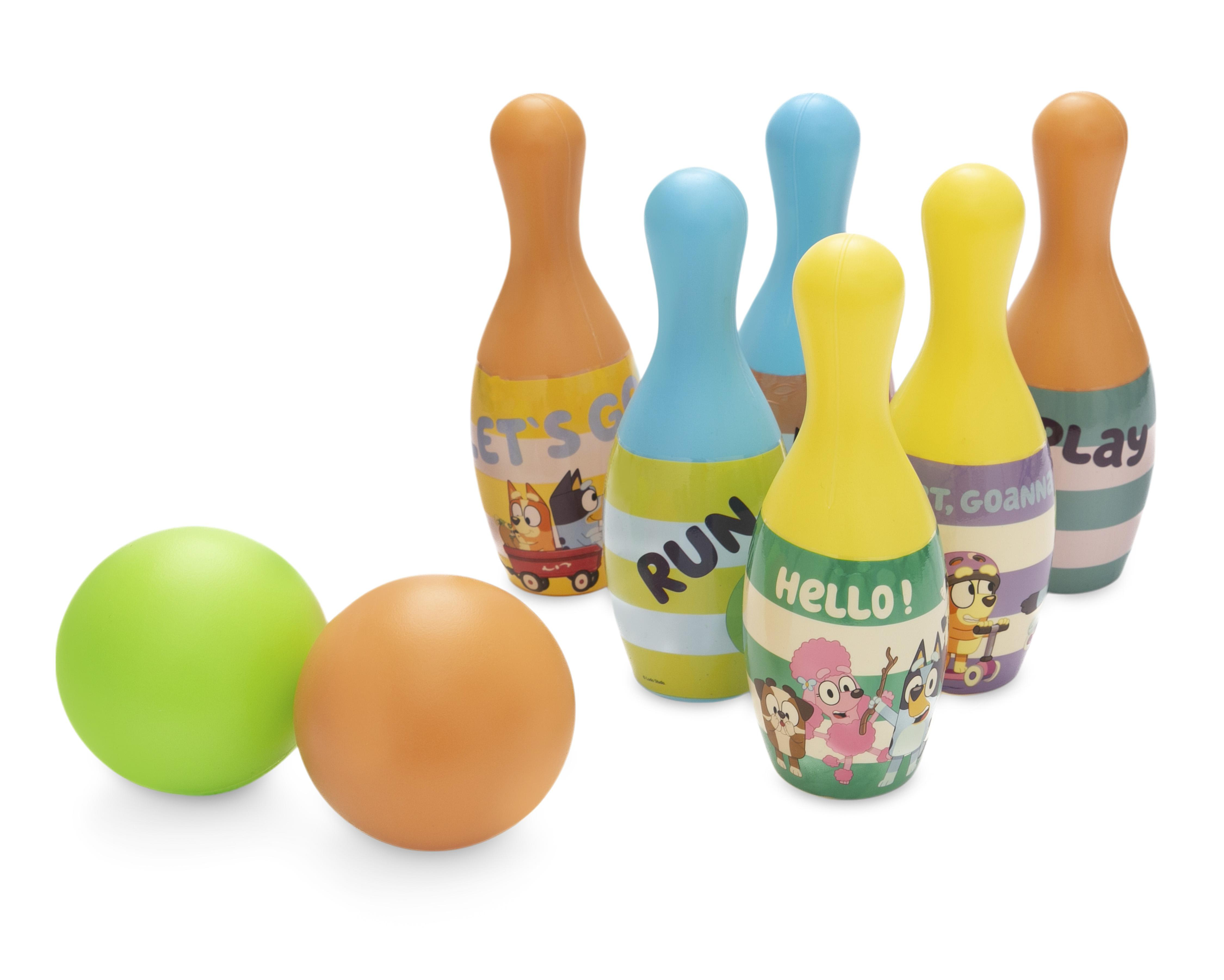 Foto 1 | Juego de Bolos Bluey 8 Piezas
