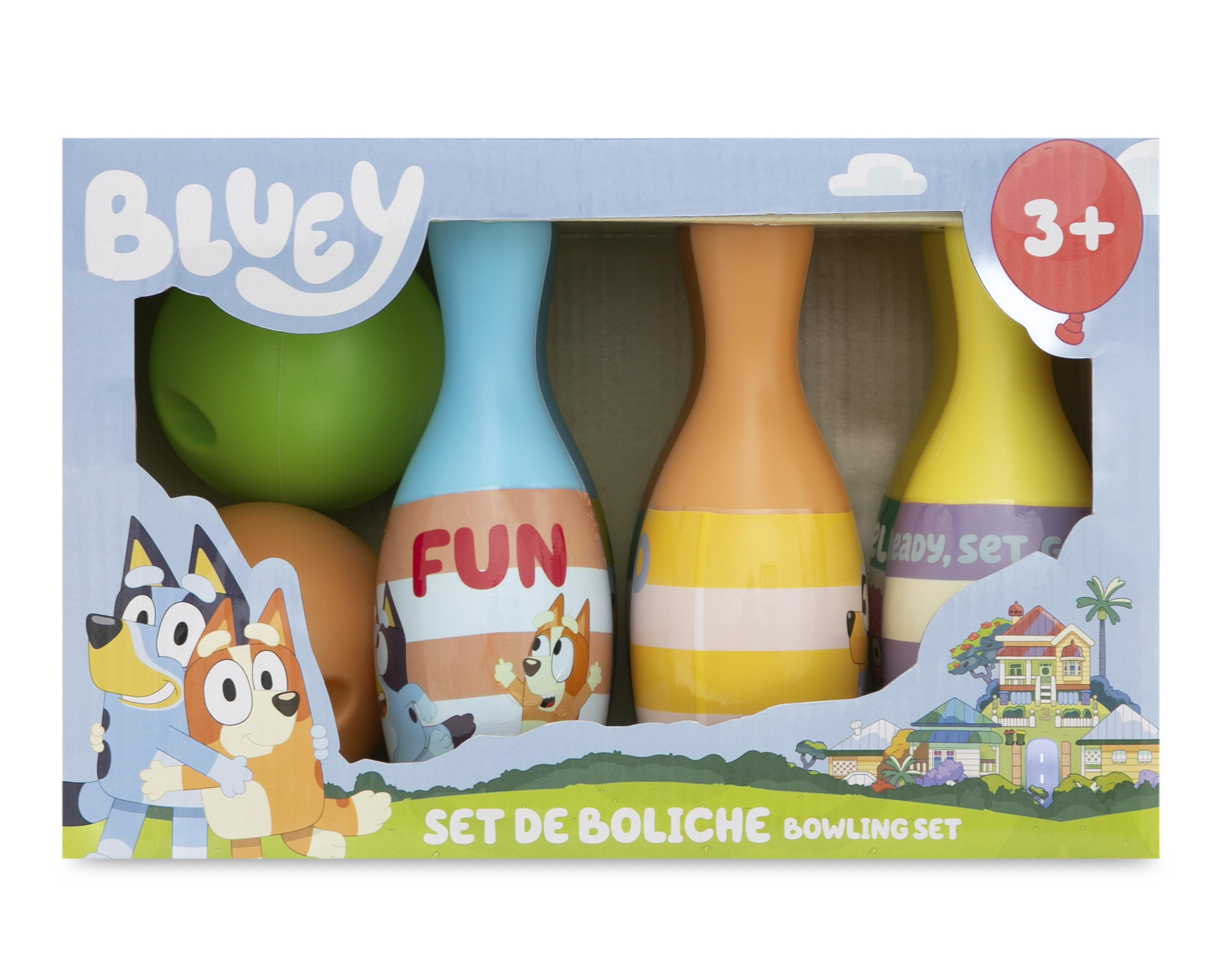 Foto 5 | Juego de Bolos Bluey 8 Piezas