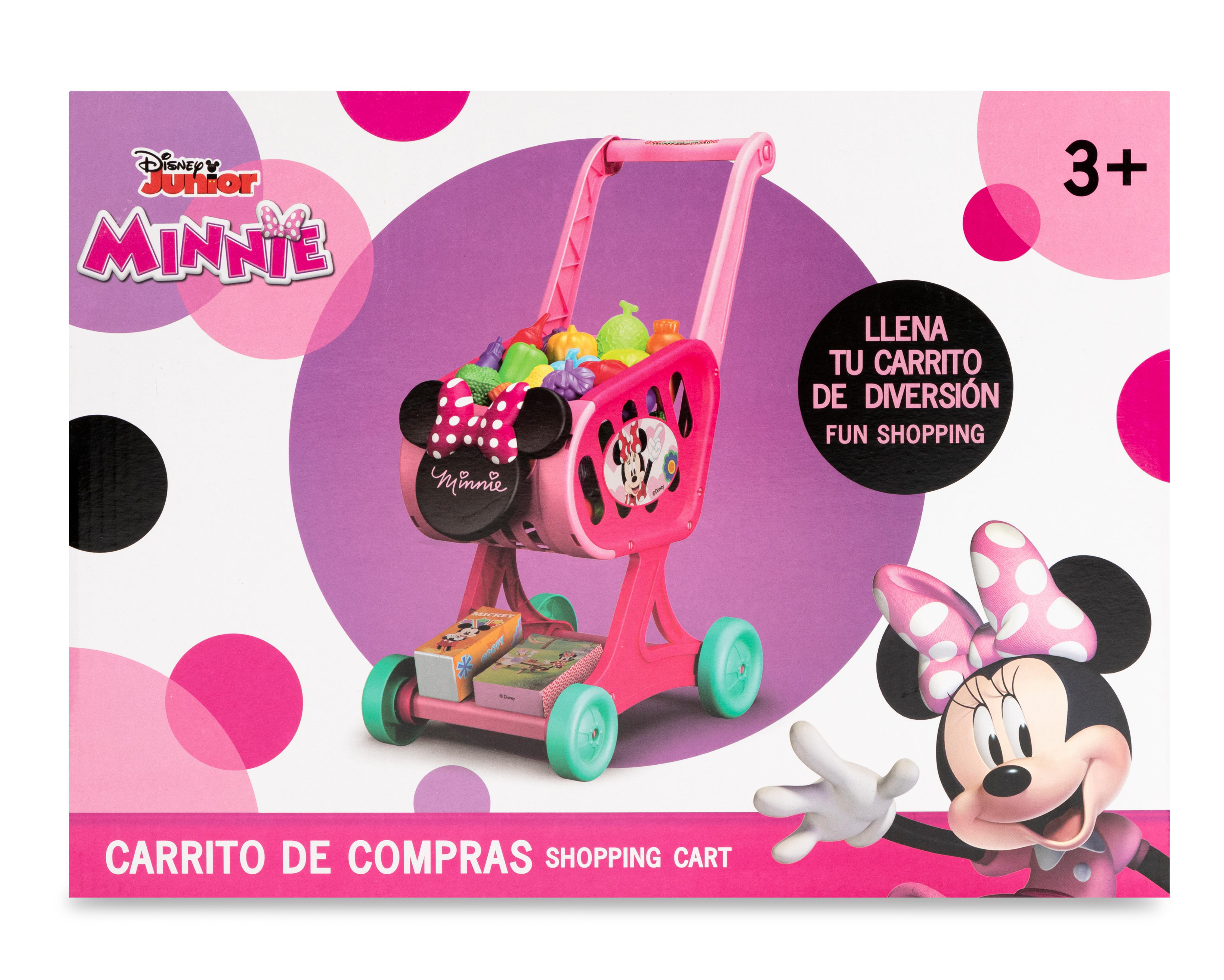 Foto 2 pulgar | Carrito de Supermercado Disney Minnie Mouse