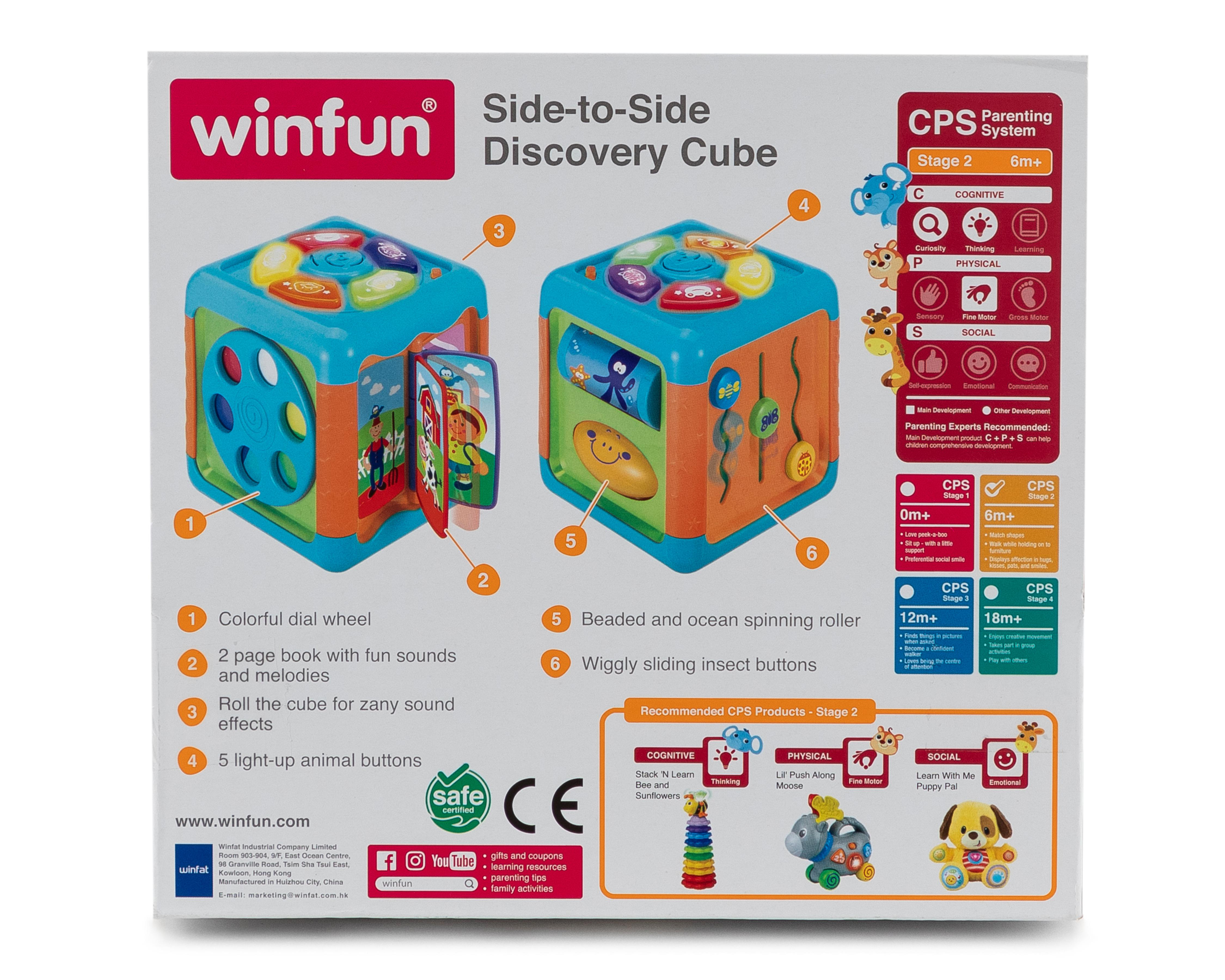 Foto 2 | Cubo Interactivo Musical Winfun