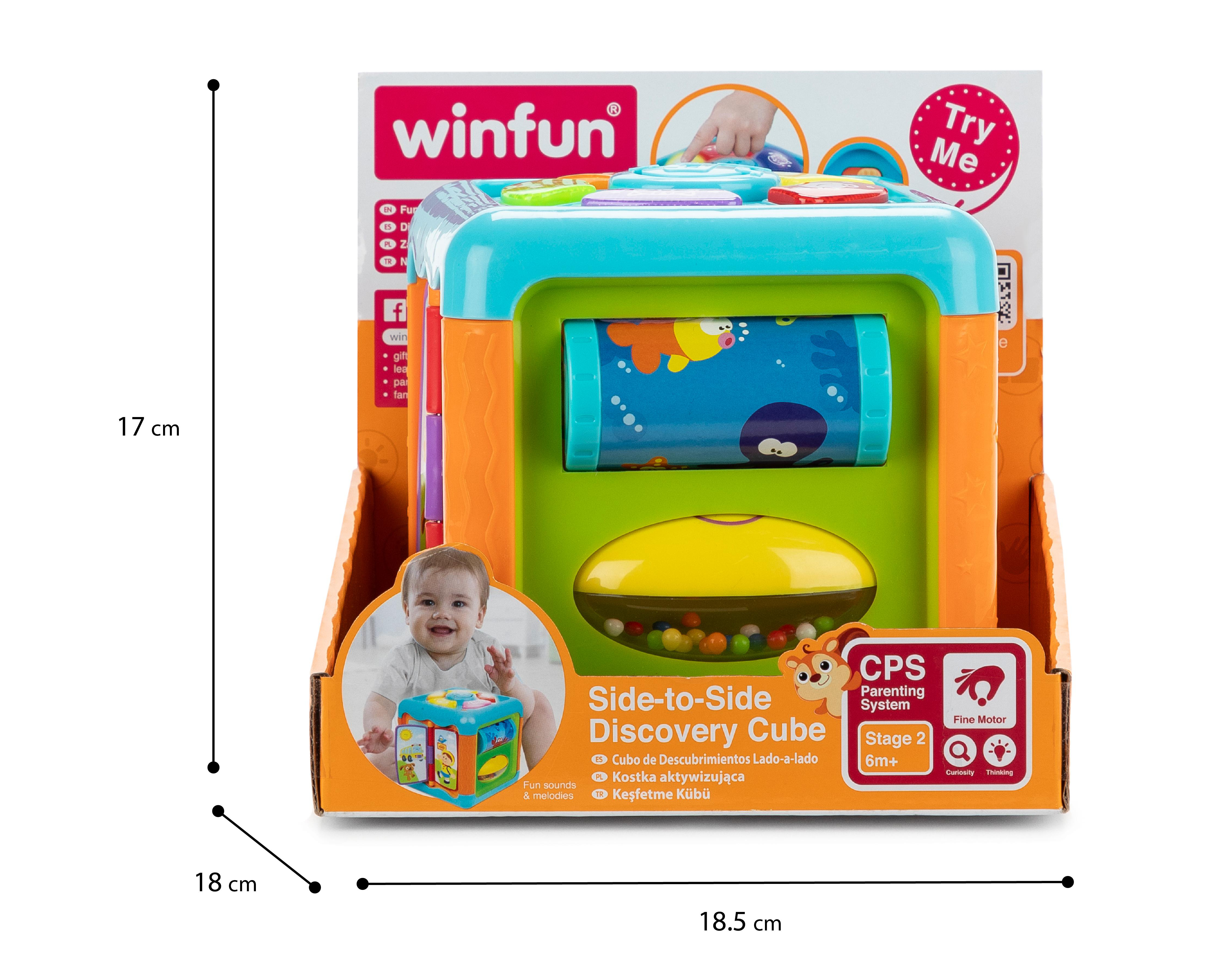 Foto 4 pulgar | Cubo Interactivo Musical Winfun