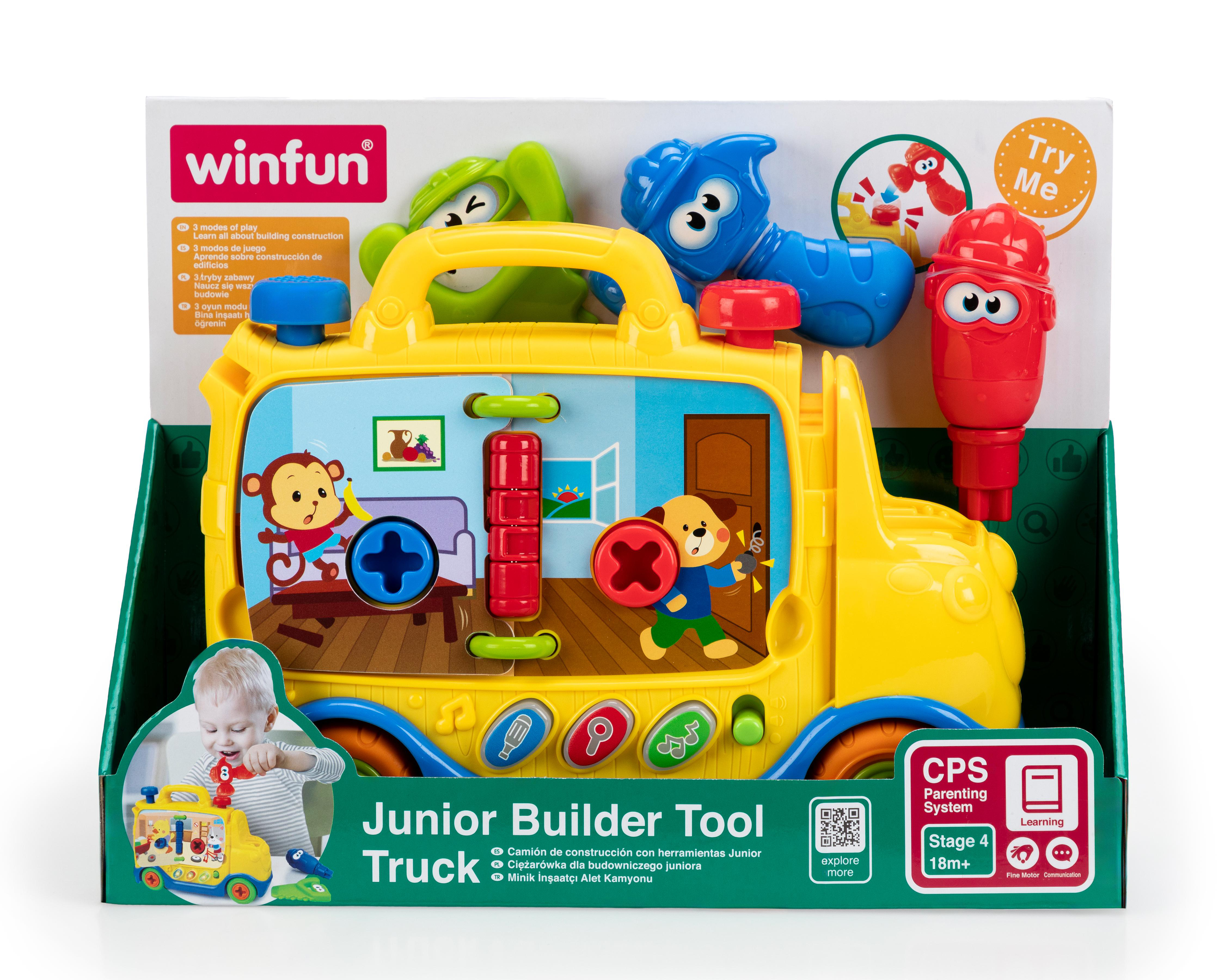 Camión de Construcción con Herramientas Junior Winfun