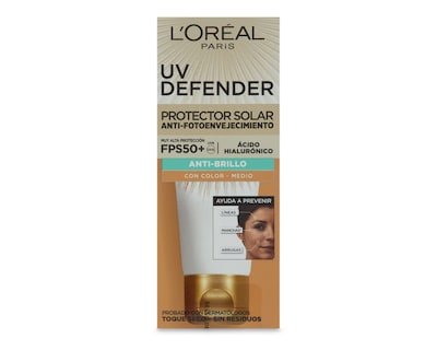 Foto 4 | Protector Solar L'Oréal Anti-Brillo con Color FPS 50+ 40 g