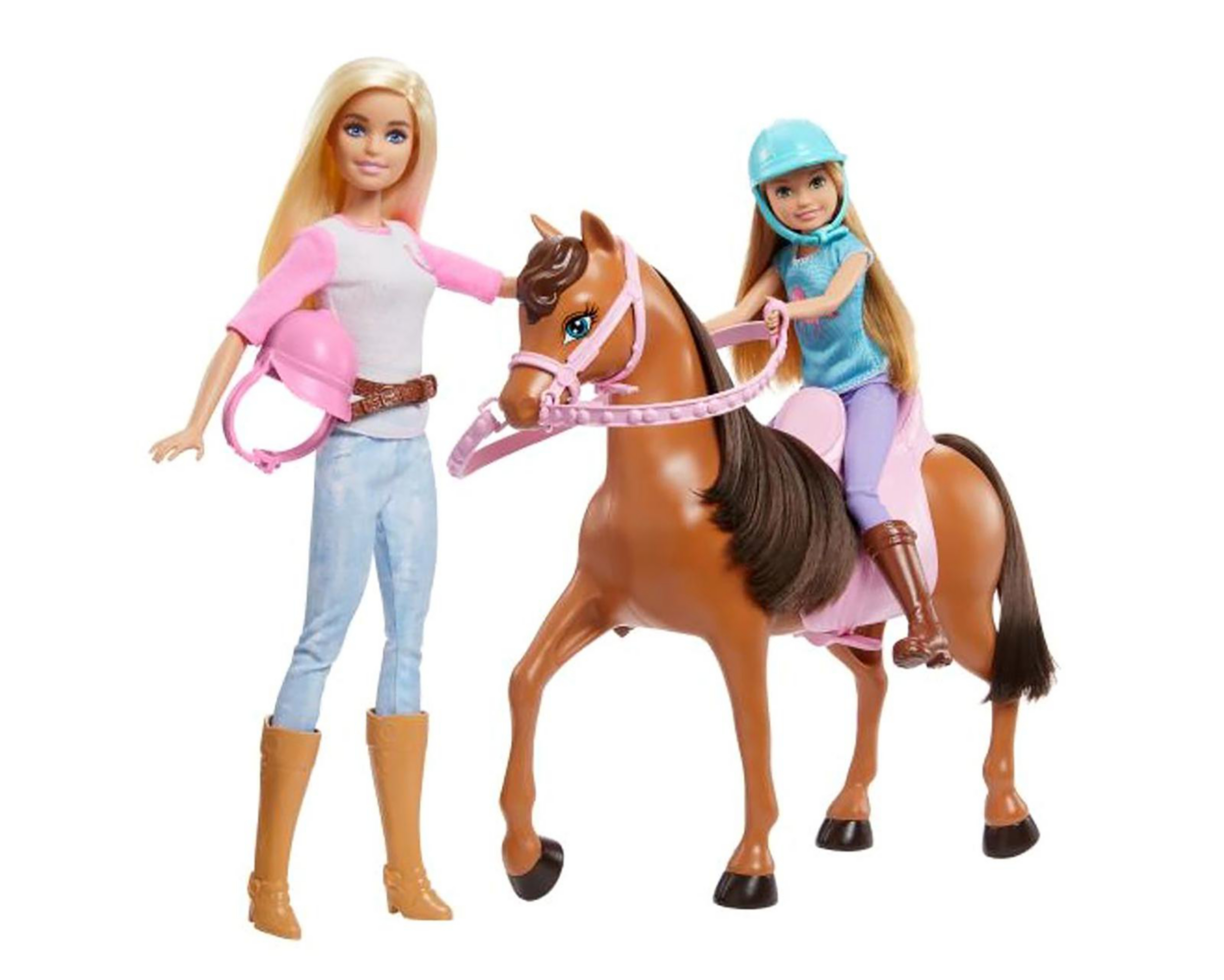 Foto 2 pulgar | Muñeca Mattel Barbie Diversión con Caballos