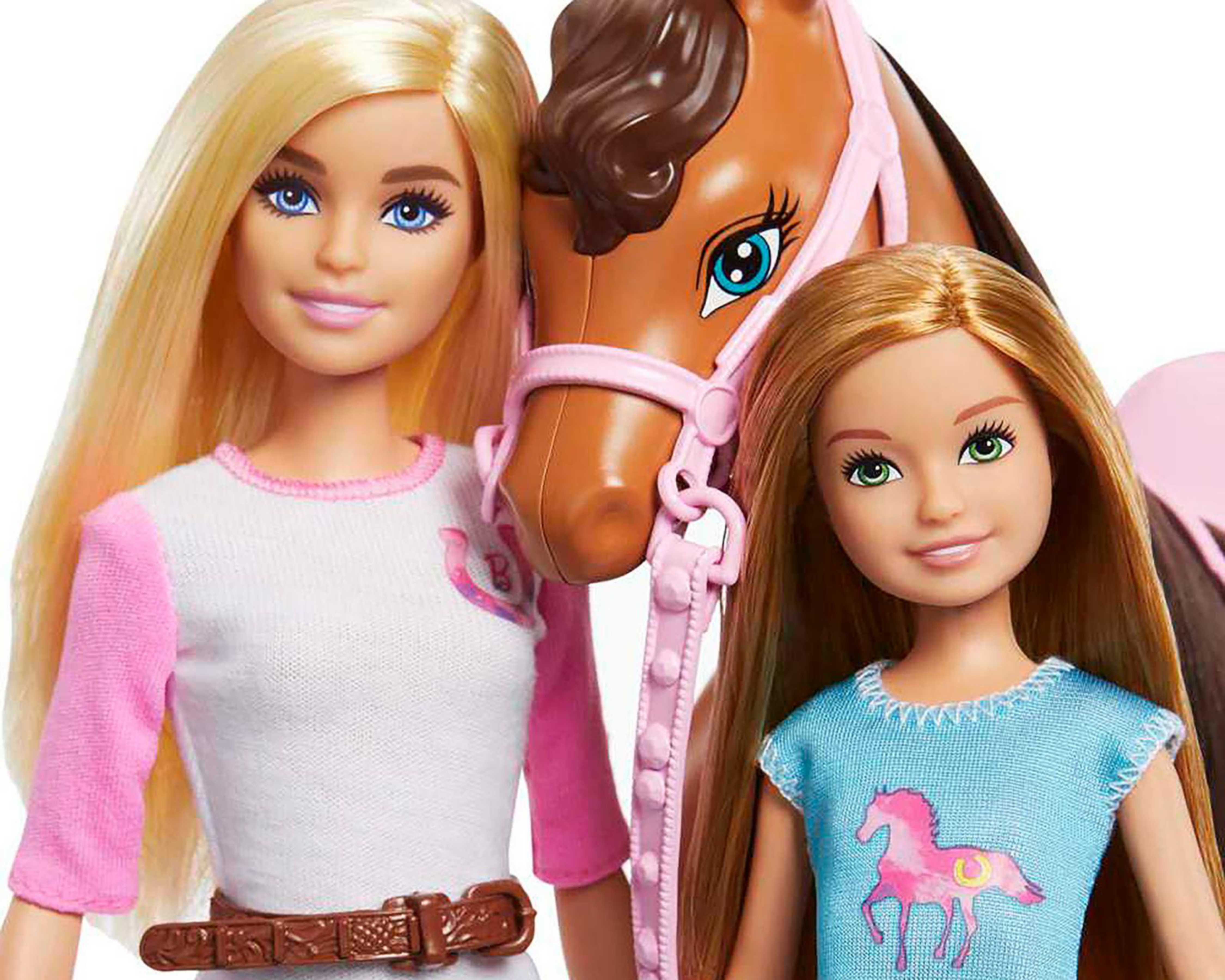 Foto 3 pulgar | Muñeca Mattel Barbie Diversión con Caballos