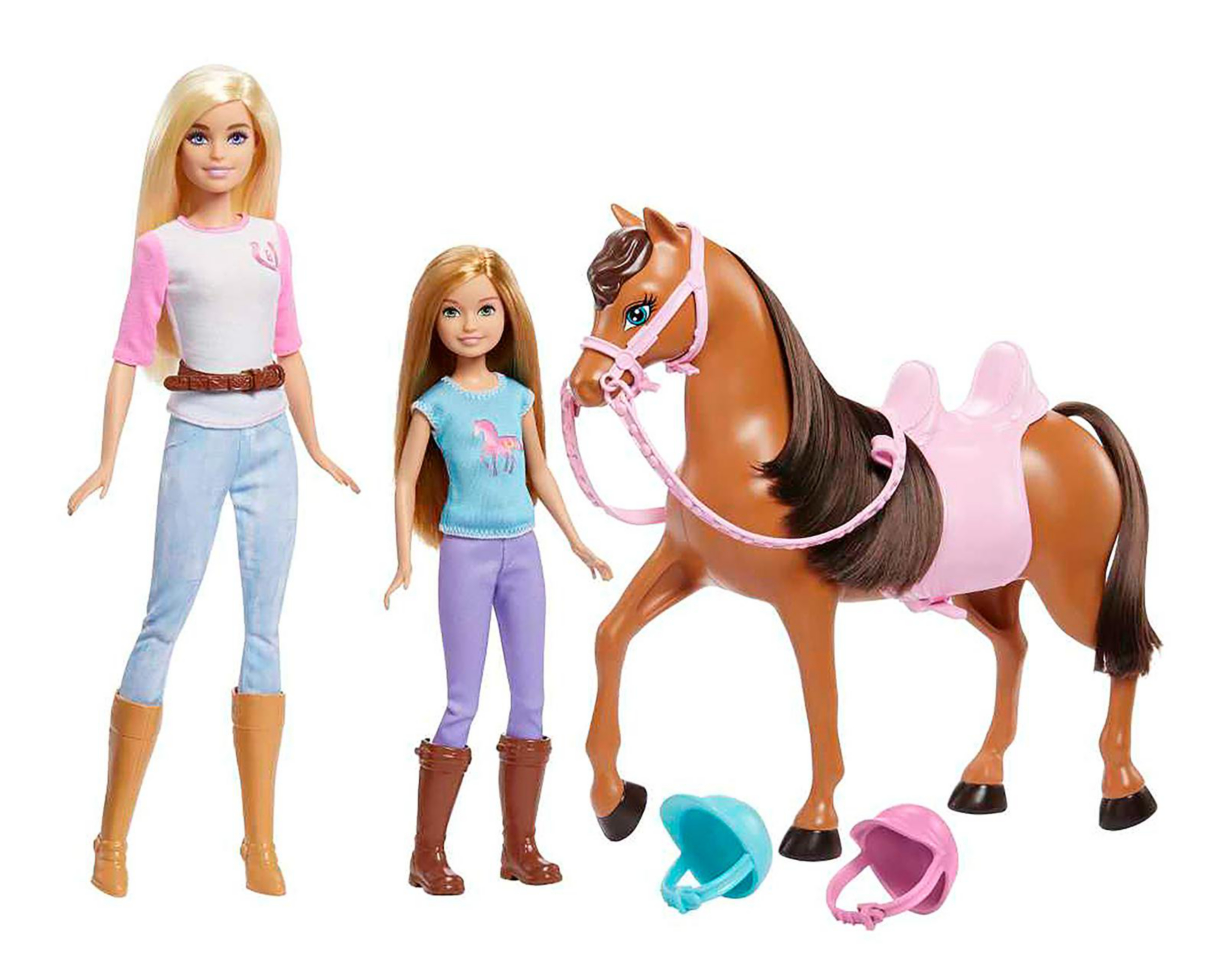 Foto 4 pulgar | Muñeca Mattel Barbie Diversión con Caballos