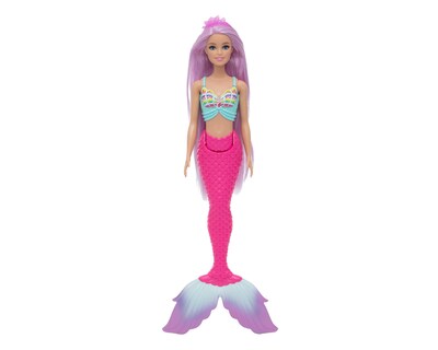 Foto 1 | Muñeca Mattel Barbie Sirena Cabello Largo de Ensueño al Azar