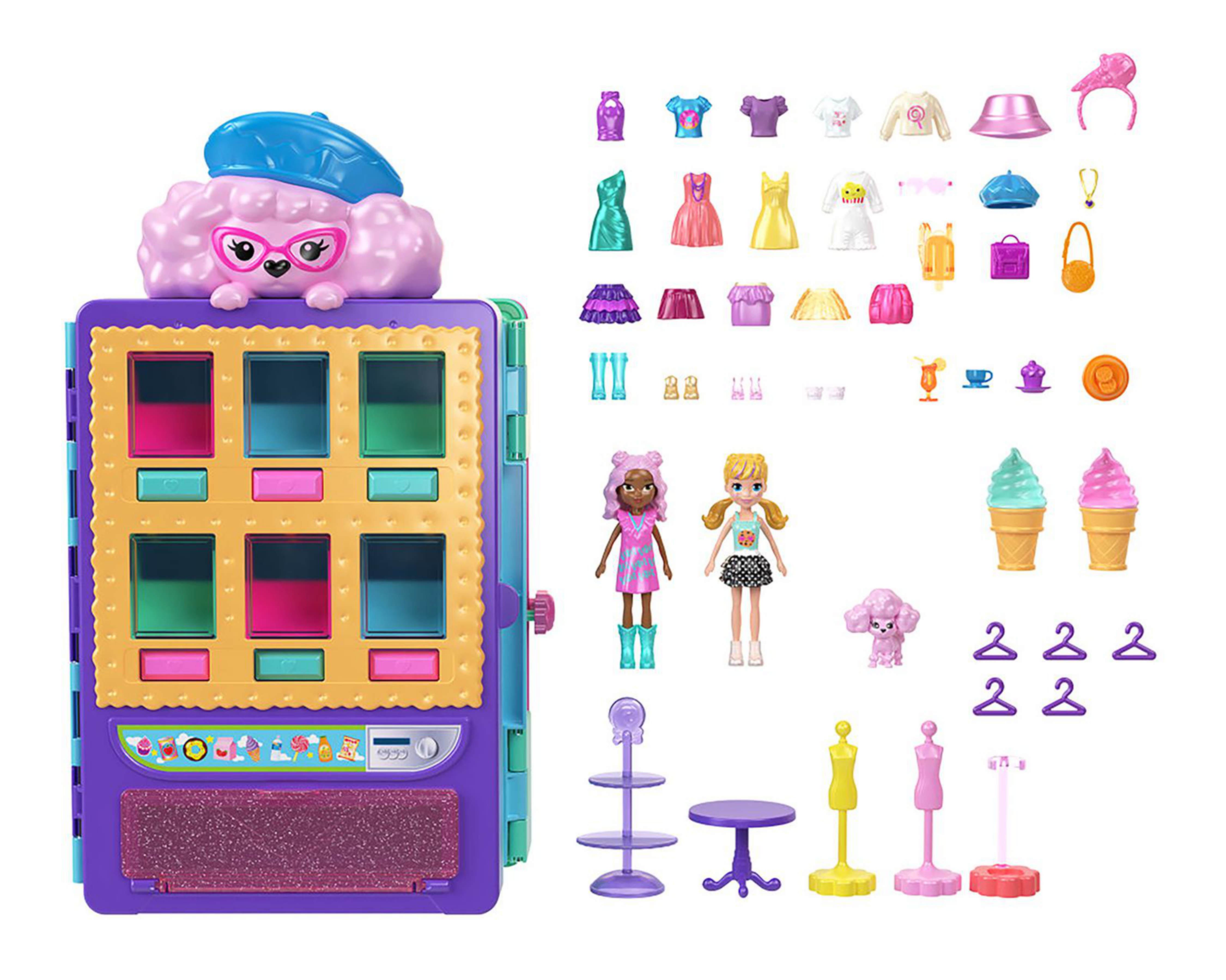 Foto 6 pulgar | Polly Pocket Servicio de Modas Dulces