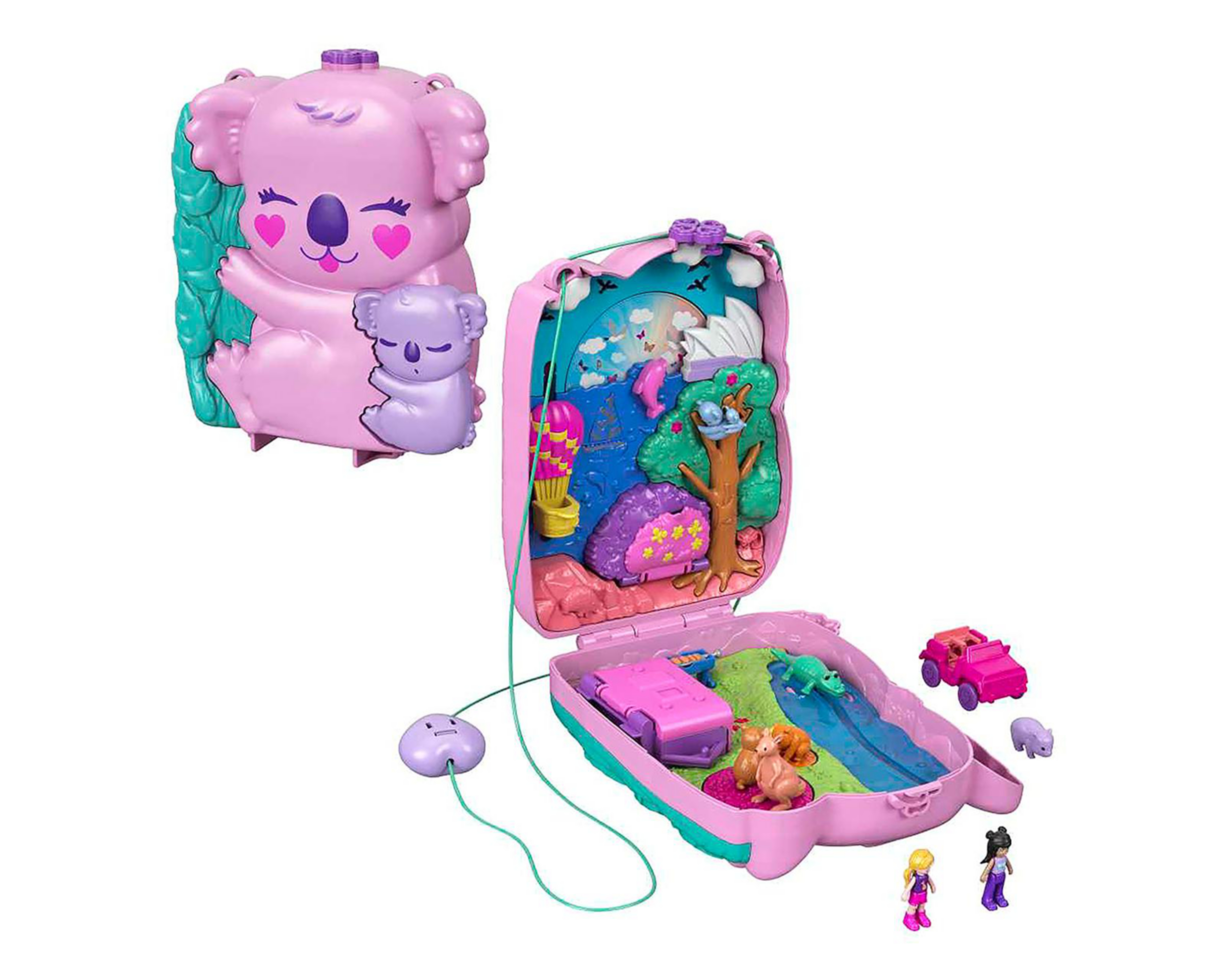 Bolso Aventuras de Koala Mattel Polly Pocket