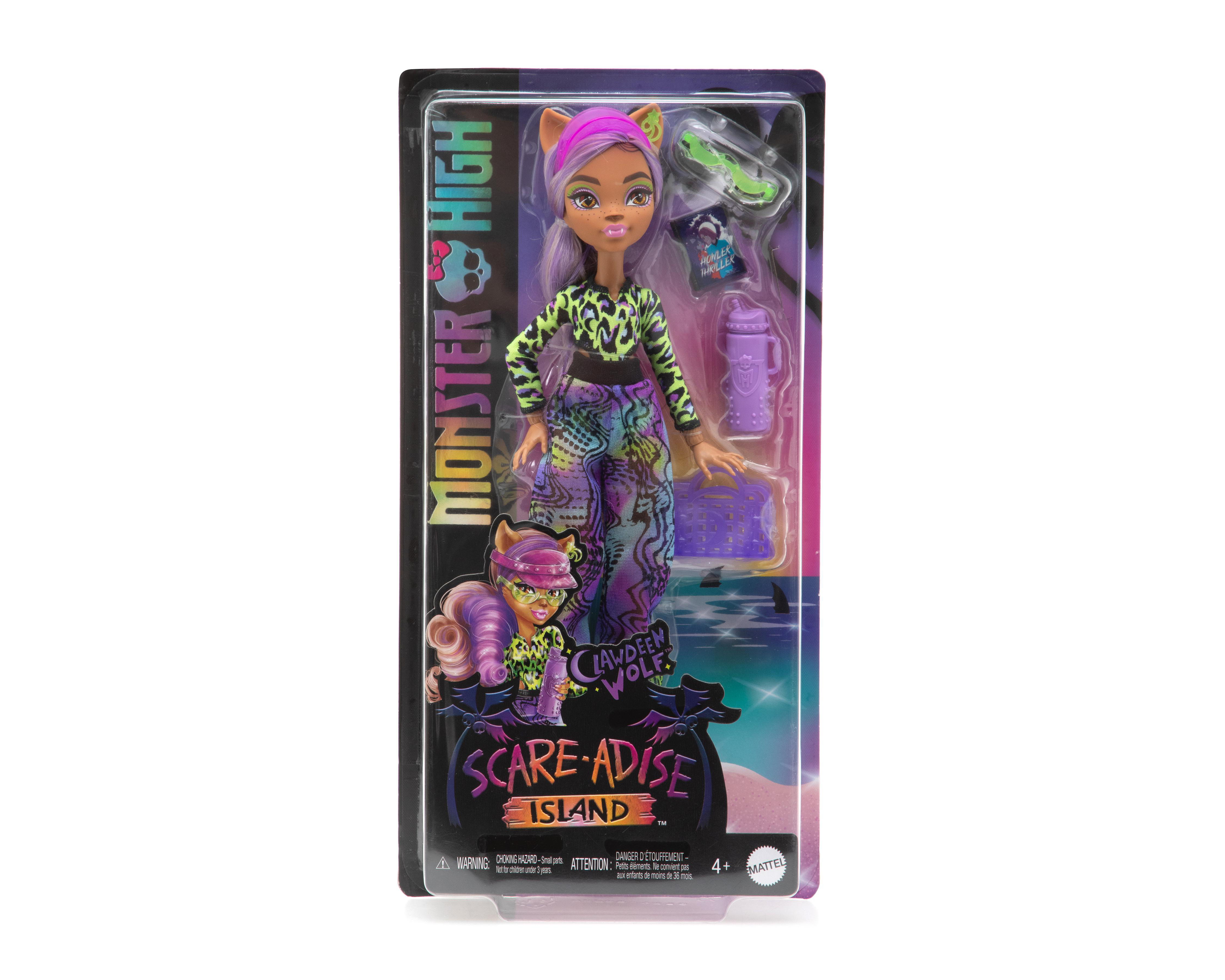 Foto 4 | Muñeca Clawdeen Wolf Mattel Monster High Scare-Adise Island