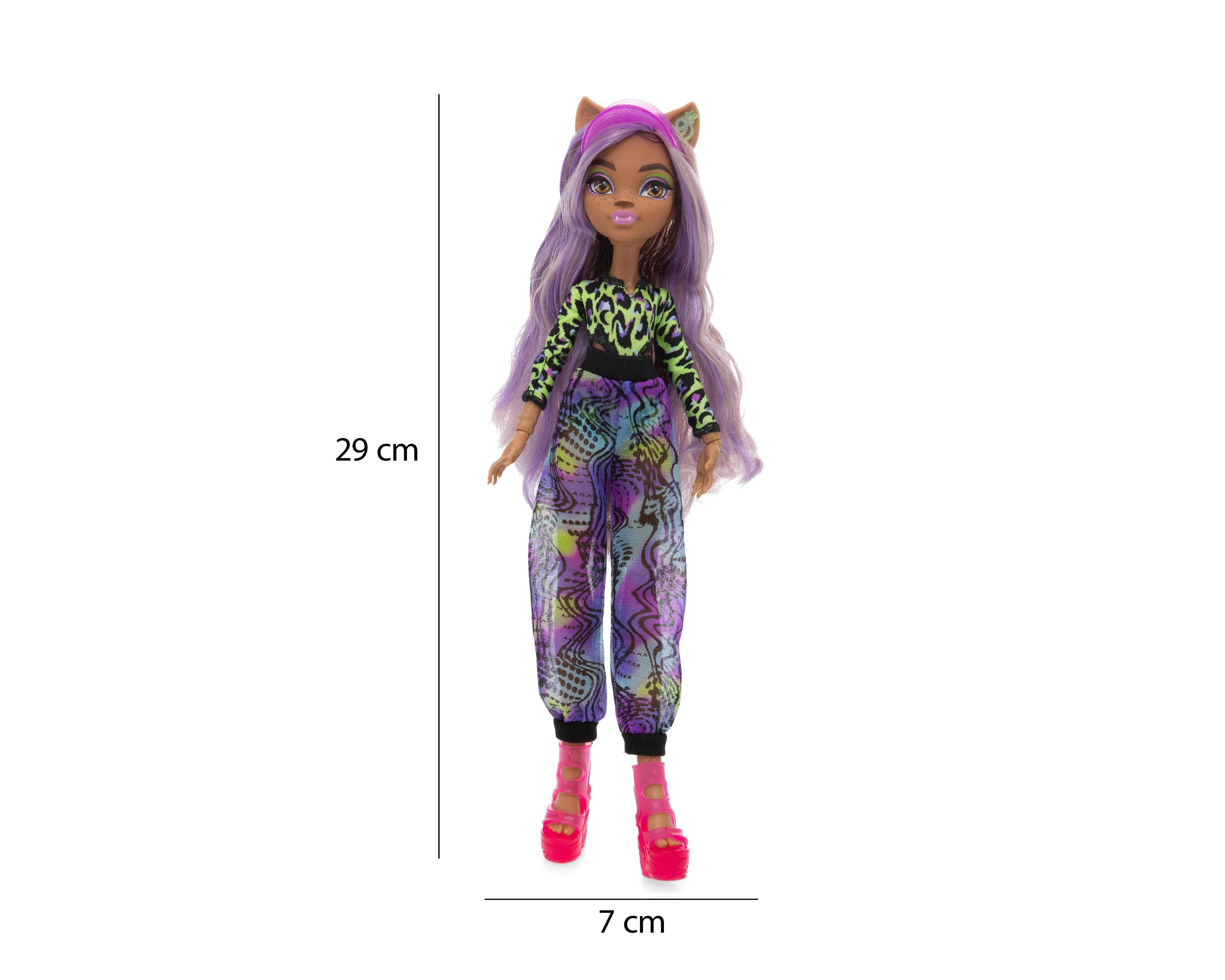 Foto 6 pulgar | Muñeca Clawdeen Wolf Mattel Monster High Scare-Adise Island