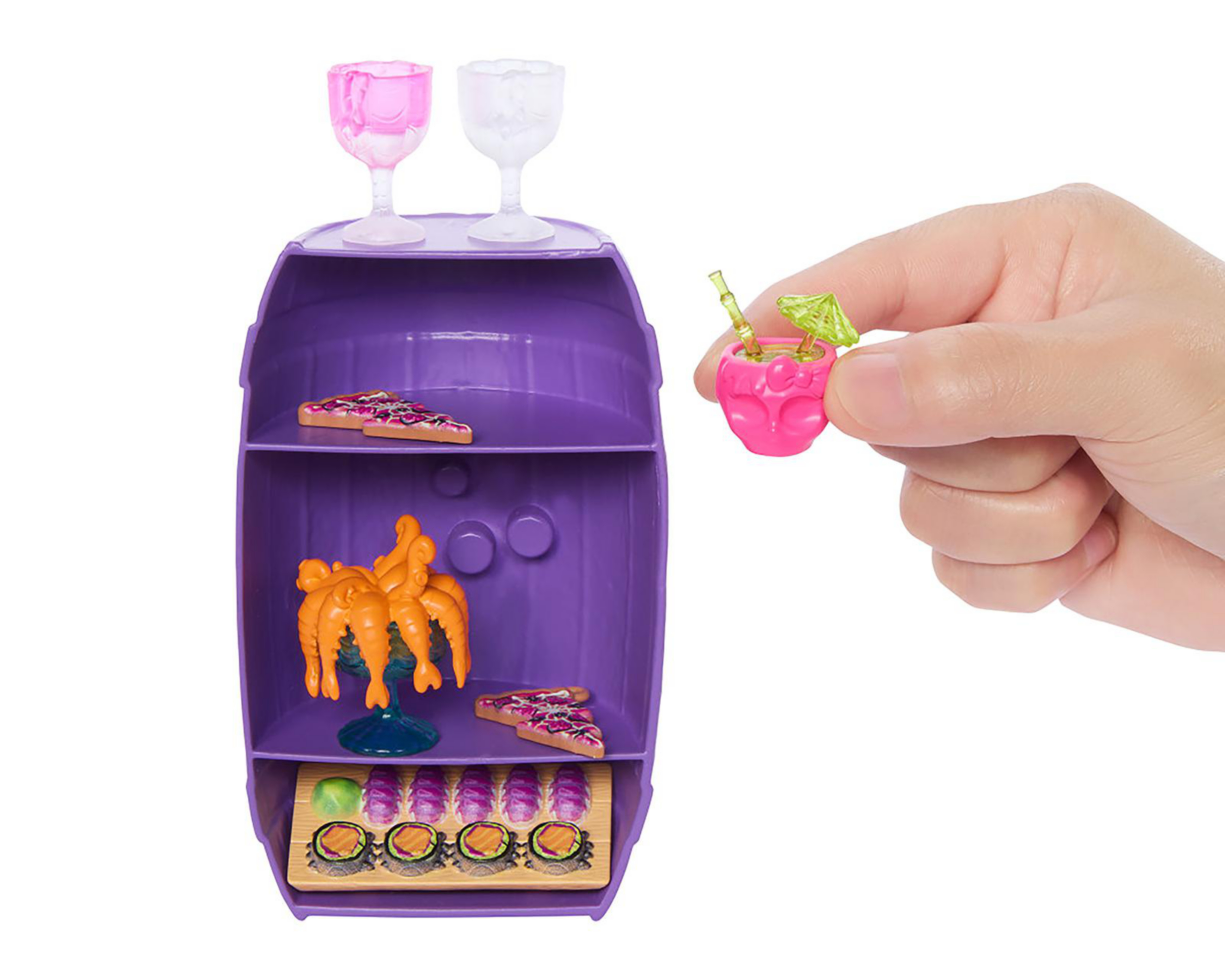Foto 5 pulgar | Snack Shack Paillote de L'ile Mattel Monster High Lagoona Blue Scare-Adise Island