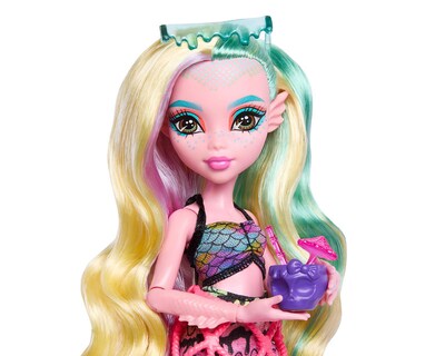 Foto 6 | Snack Shack Paillote de L'ile Mattel Monster High Lagoona Blue Scare-Adise Island