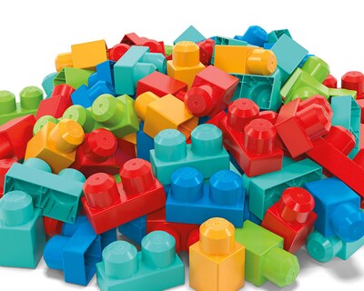 Foto 4 | Bloques de Construcción Mega Bloks Fisher Price 100 Piezas