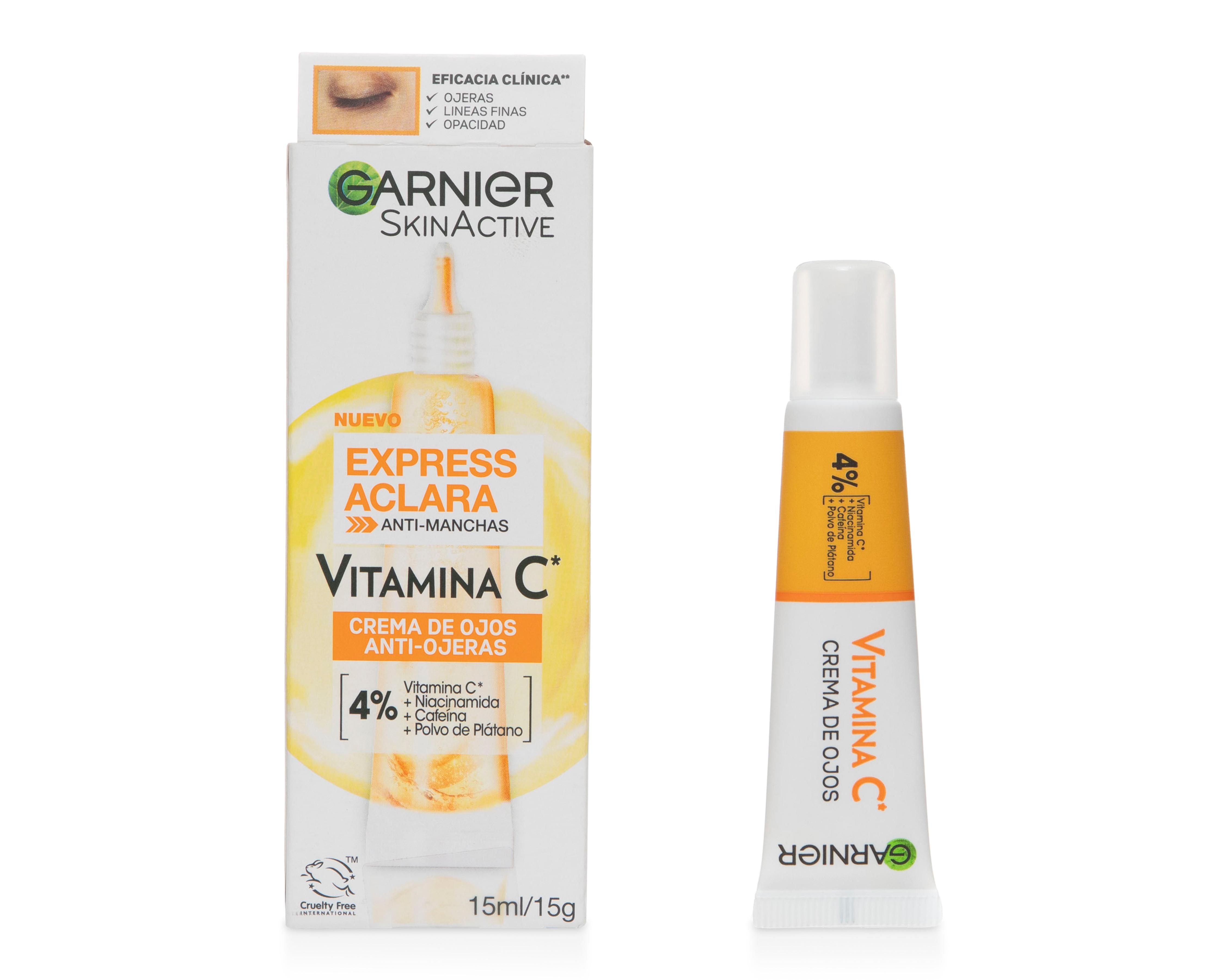 Foto 2 pulgar | Crema para Ojos con Vitamina C Garnier Skin Active 15 ml