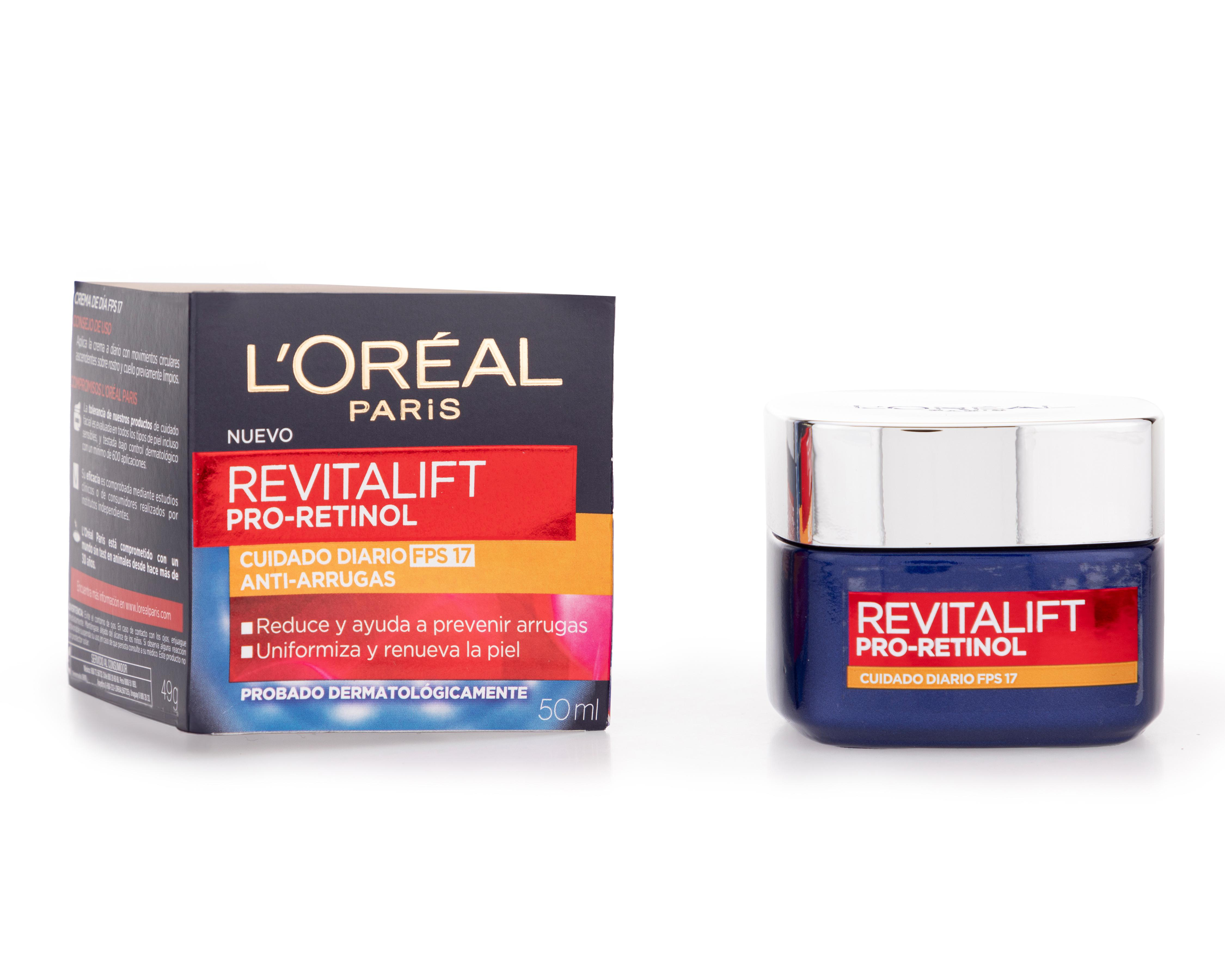 Foto 4 pulgar | Crema Antiarrugas L'Oréal Paris Revitalift Pro-Retinol Cuidado Diario 50 ml