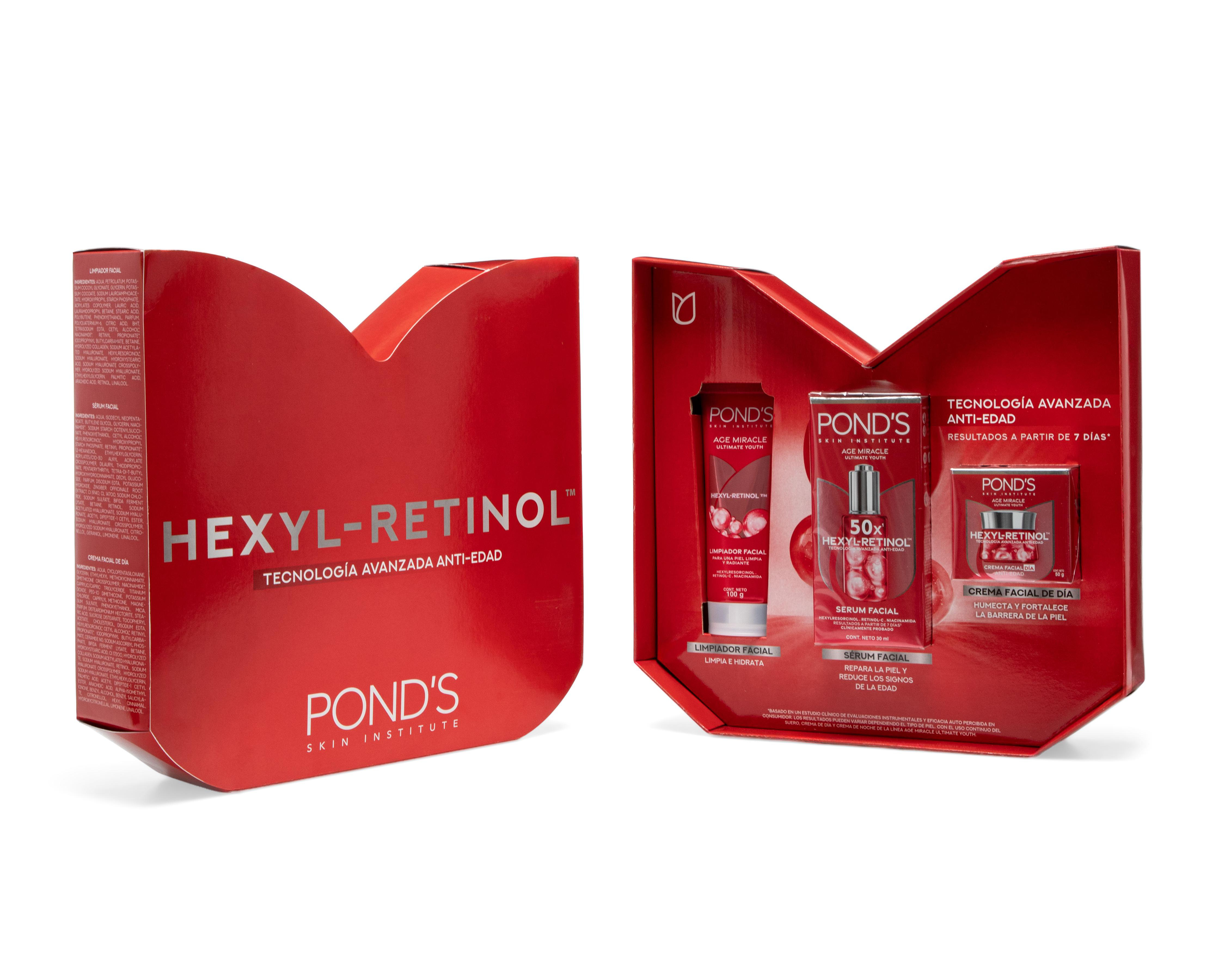 Foto 2 pulgar | Tratamiento Facial Pond's Hexyl Retinol Antiedad