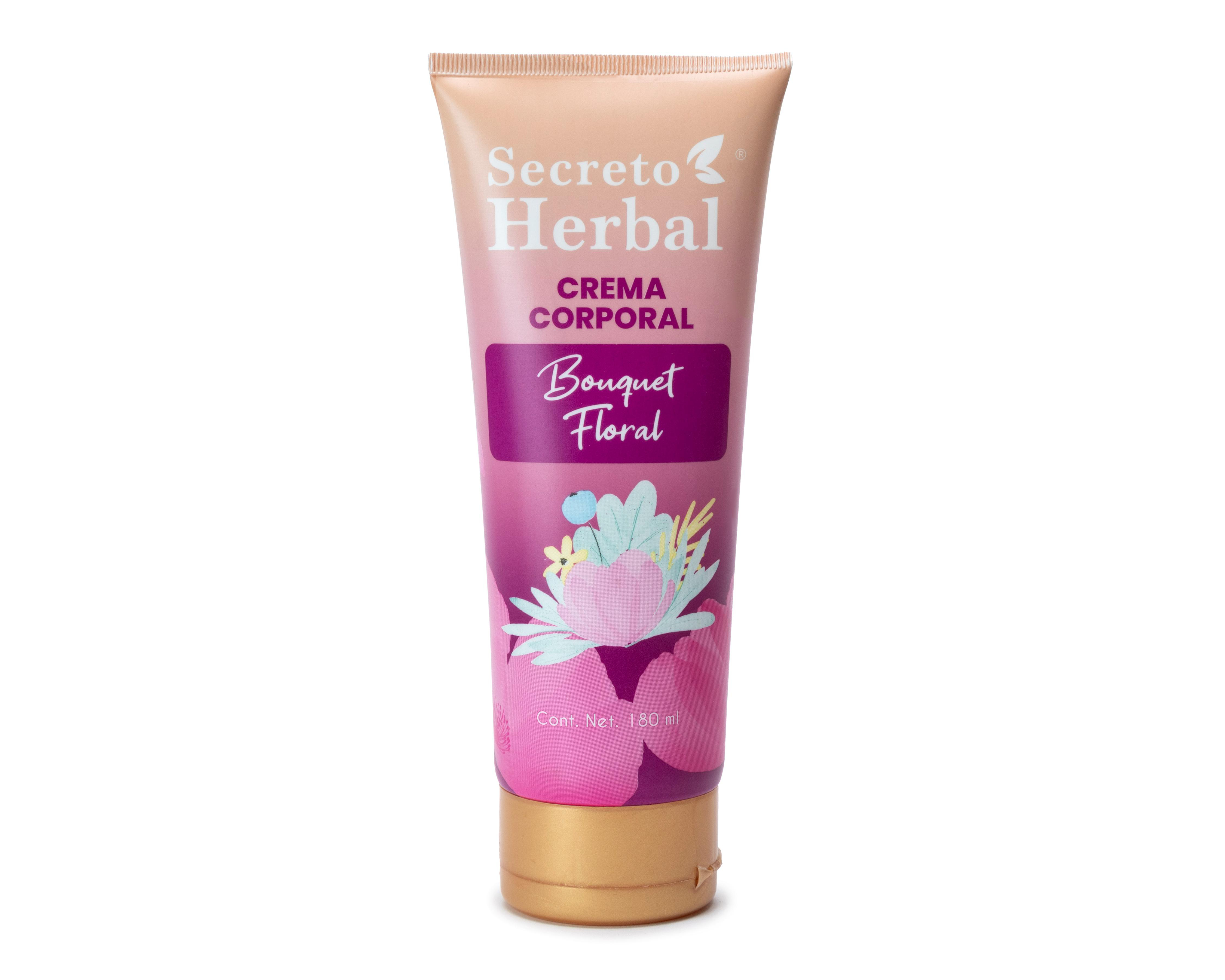 Crema Corporal Secreto Herbal Bouquet Floral 180 ml