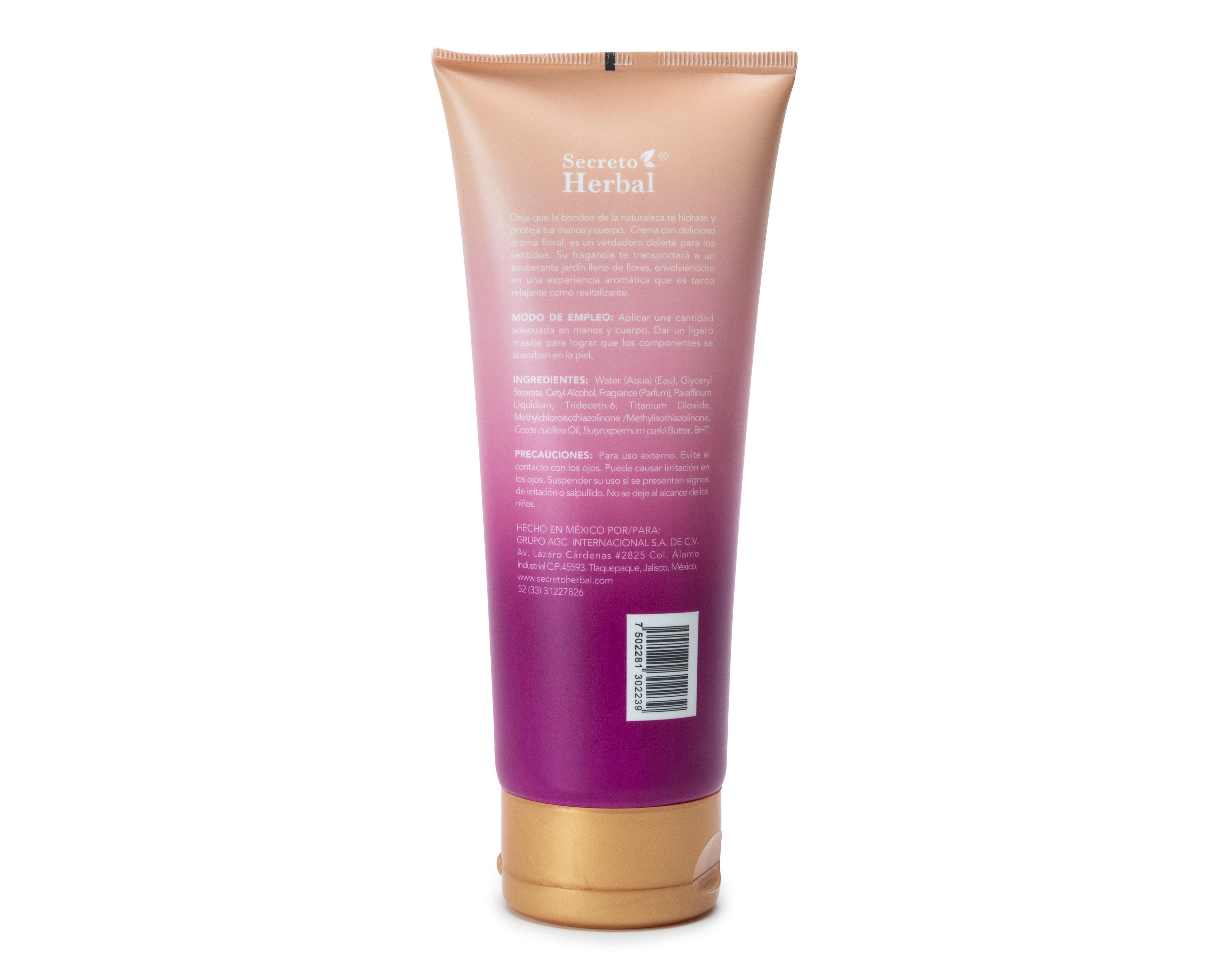 Foto 3 pulgar | Crema Corporal Secreto Herbal Bouquet Floral 180 ml