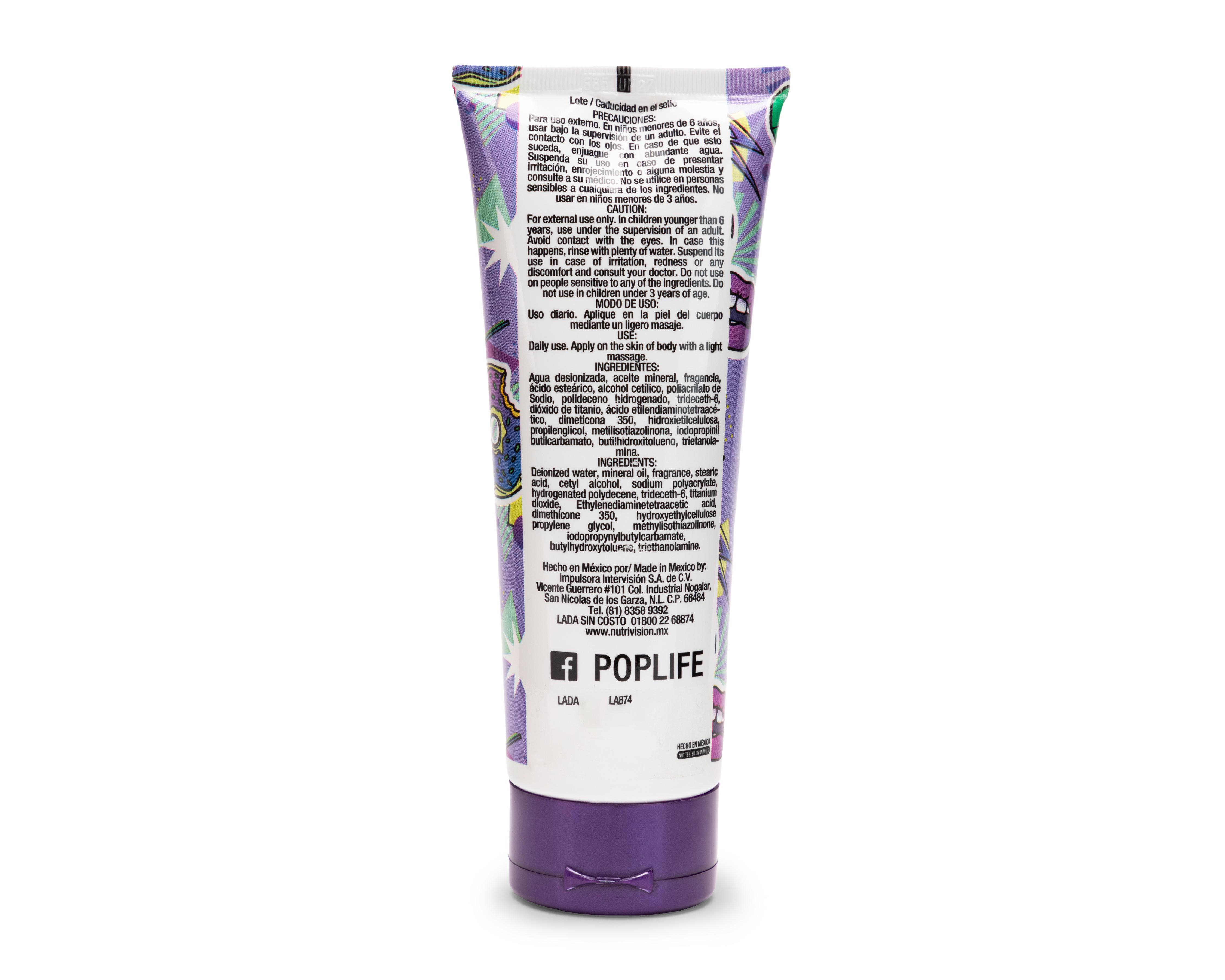 Foto 3 pulgar | Crema Corporal Pop Life Unique 200 ml