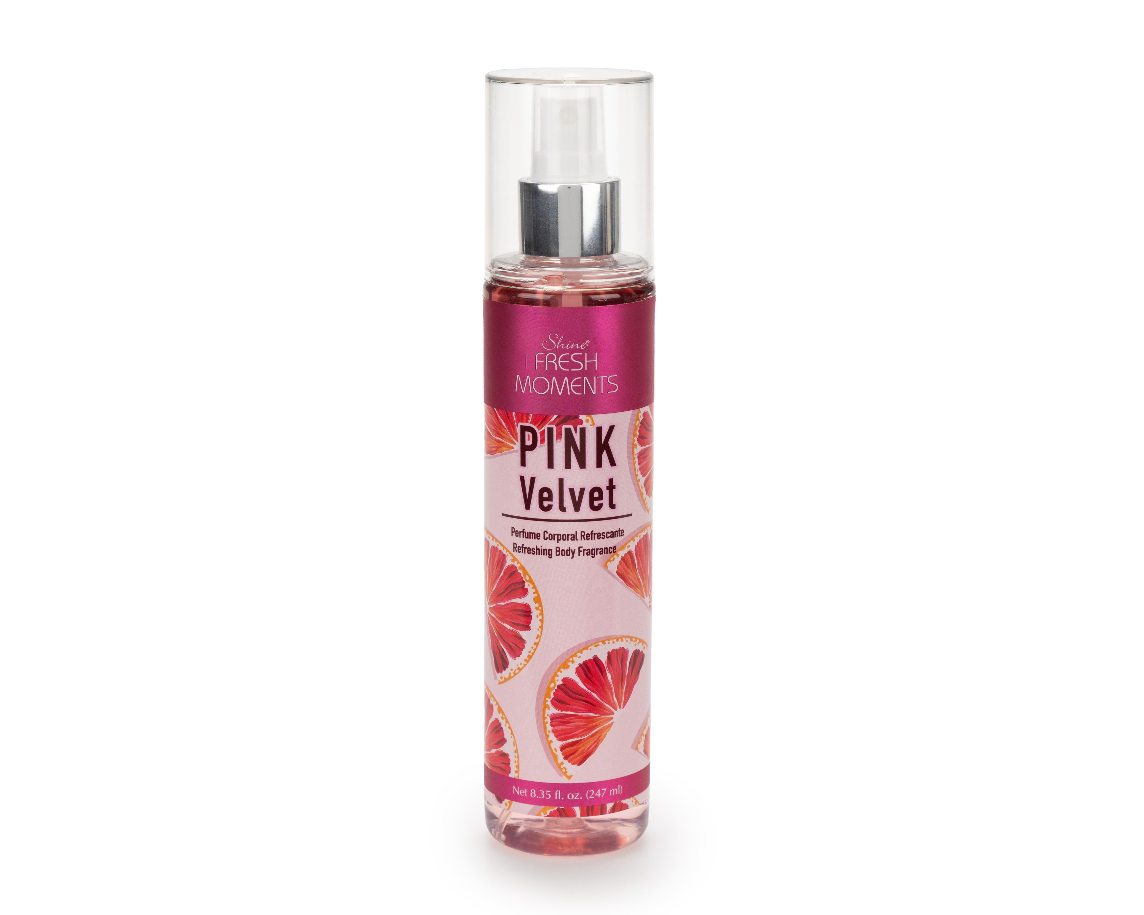 Foto 2 pulgar | Loción Corporal Shine Fresh Moments Pink Velvet 247 ml