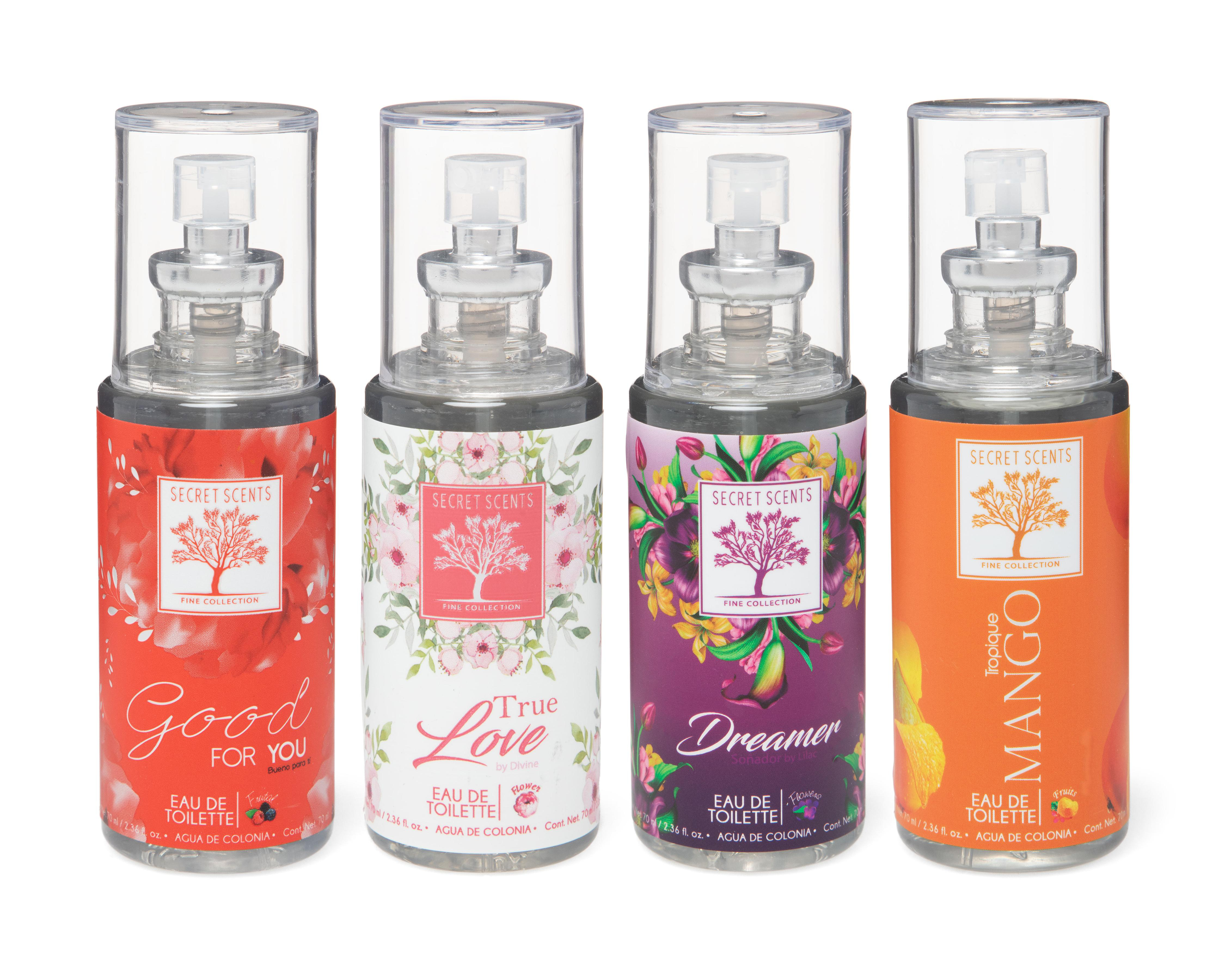 Foto 2 | Set de Body Secret Scents Flores y Frutas 4 Piezas