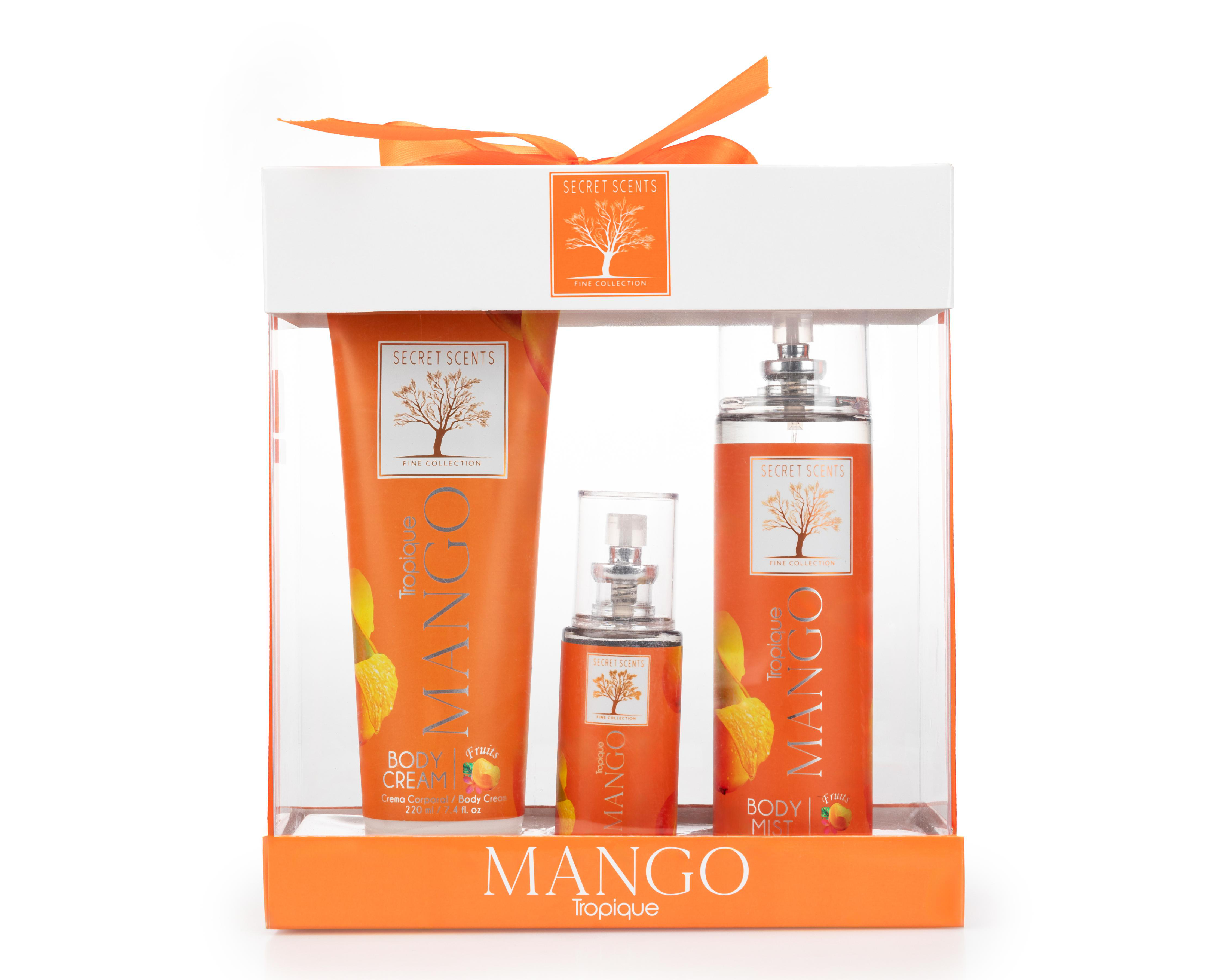 Foto 1 | Estuche para Mujer Secret Scents Mango Tropique 3 Piezas