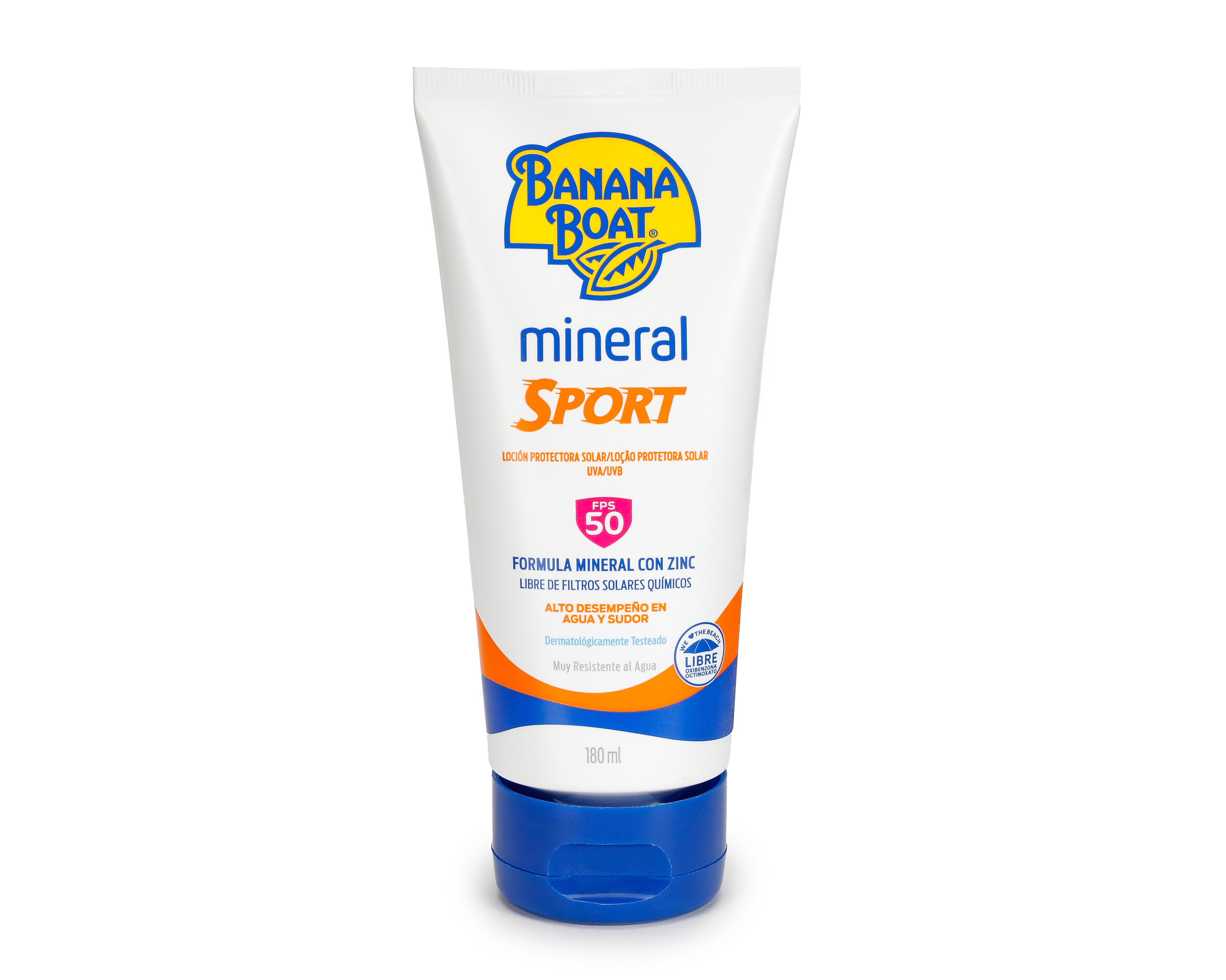 Foto 2 | Protector Solar Mineral Sport FPS 50 Banana Boat 180 ml