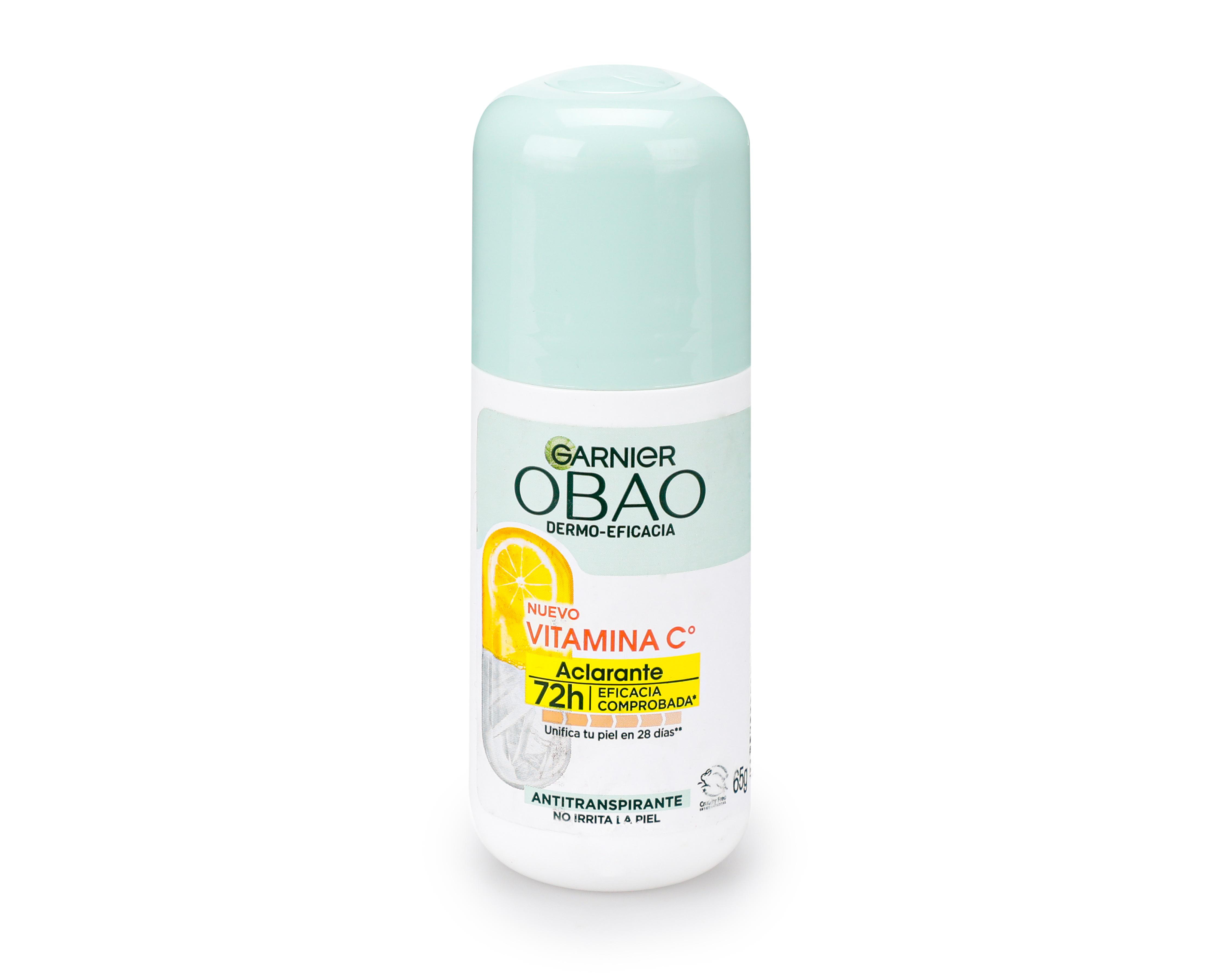 Desodorante Roll On Garnier Obao Dermo Eficacia Vitamina C 65 g $30
