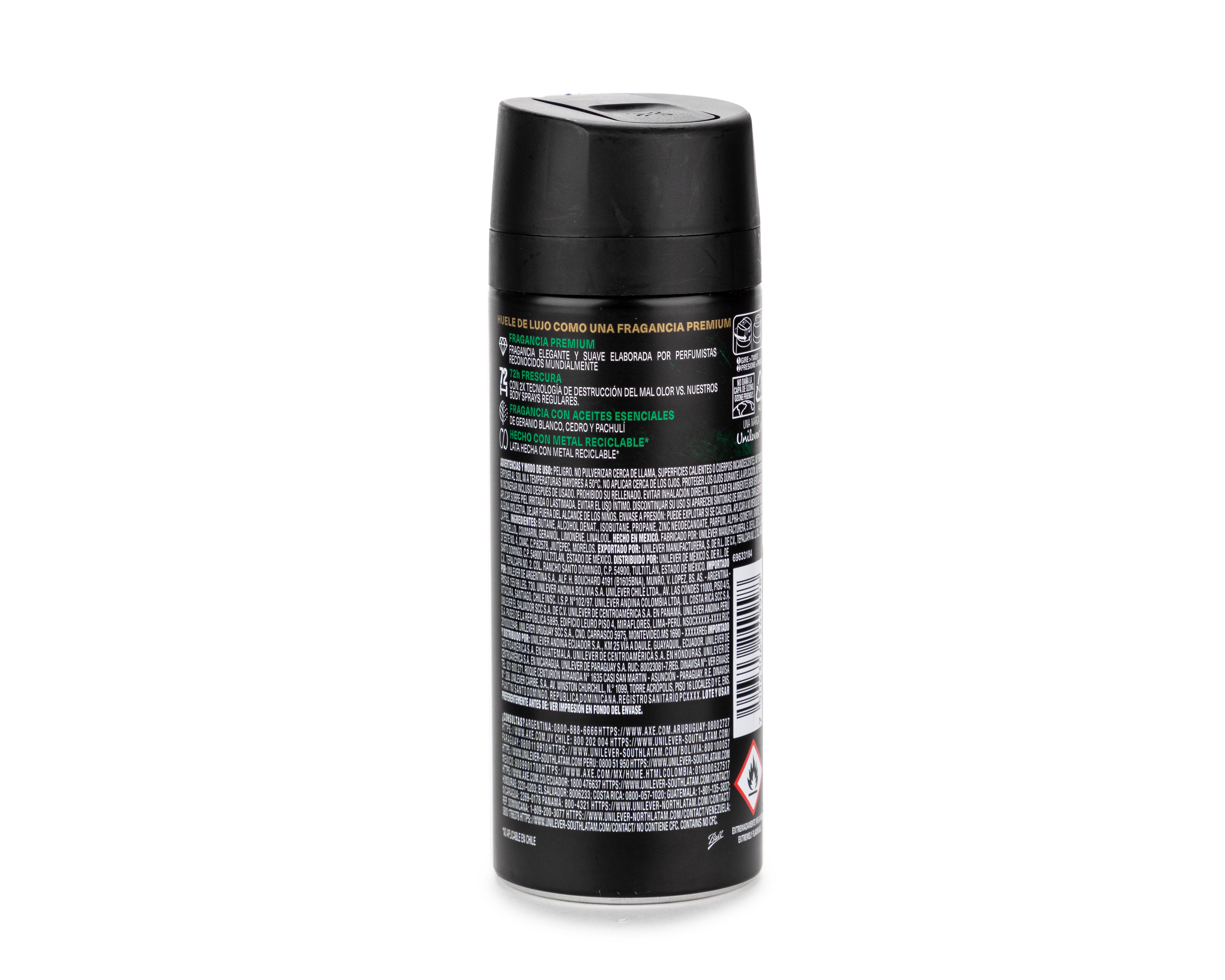 Foto 2 | Desodorante Axe Green Geranium Cedro + Pachuli 150 ml