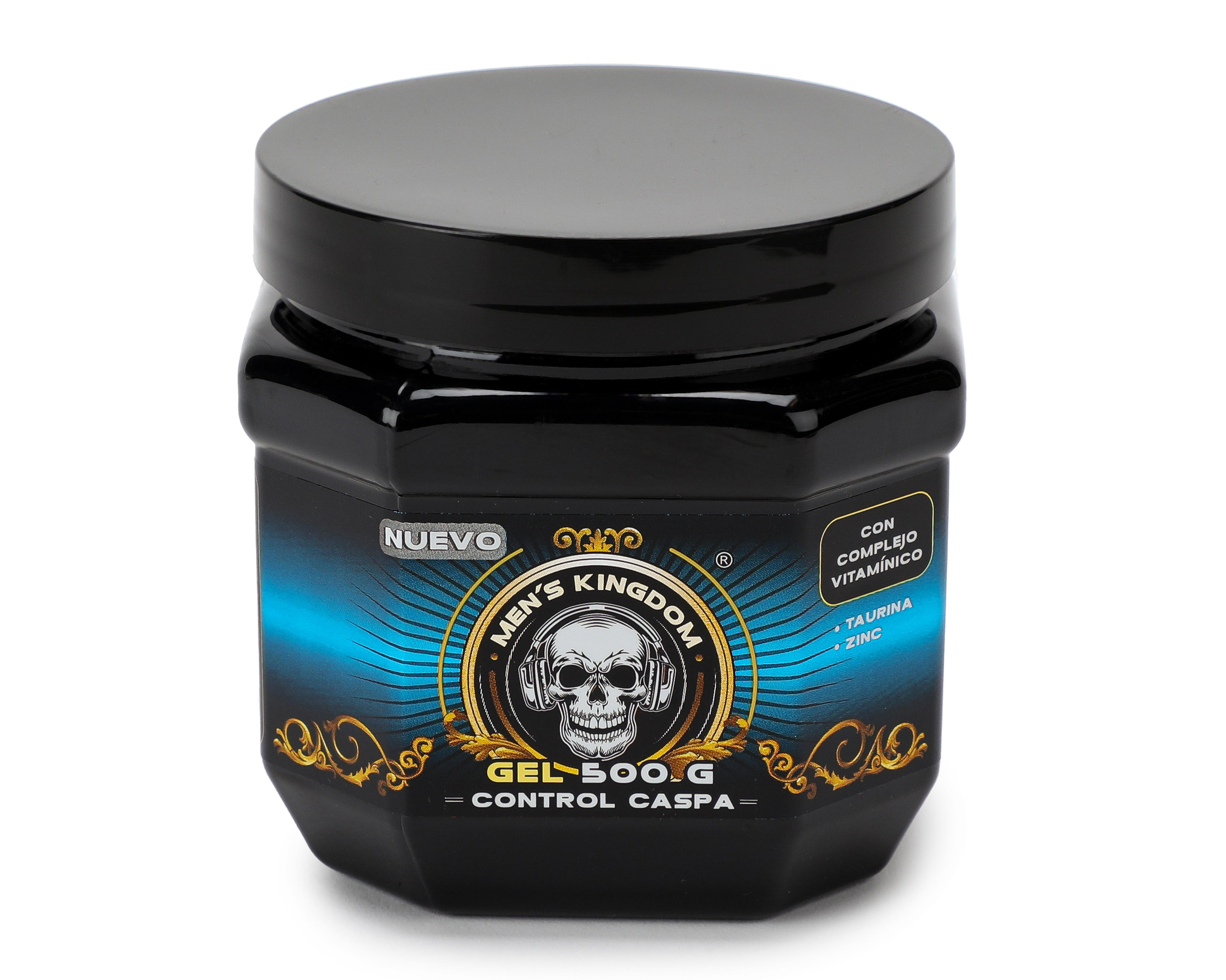 Foto 2 pulgar | Gel para Cabello Men's Kingdom Control Caspa 500 g