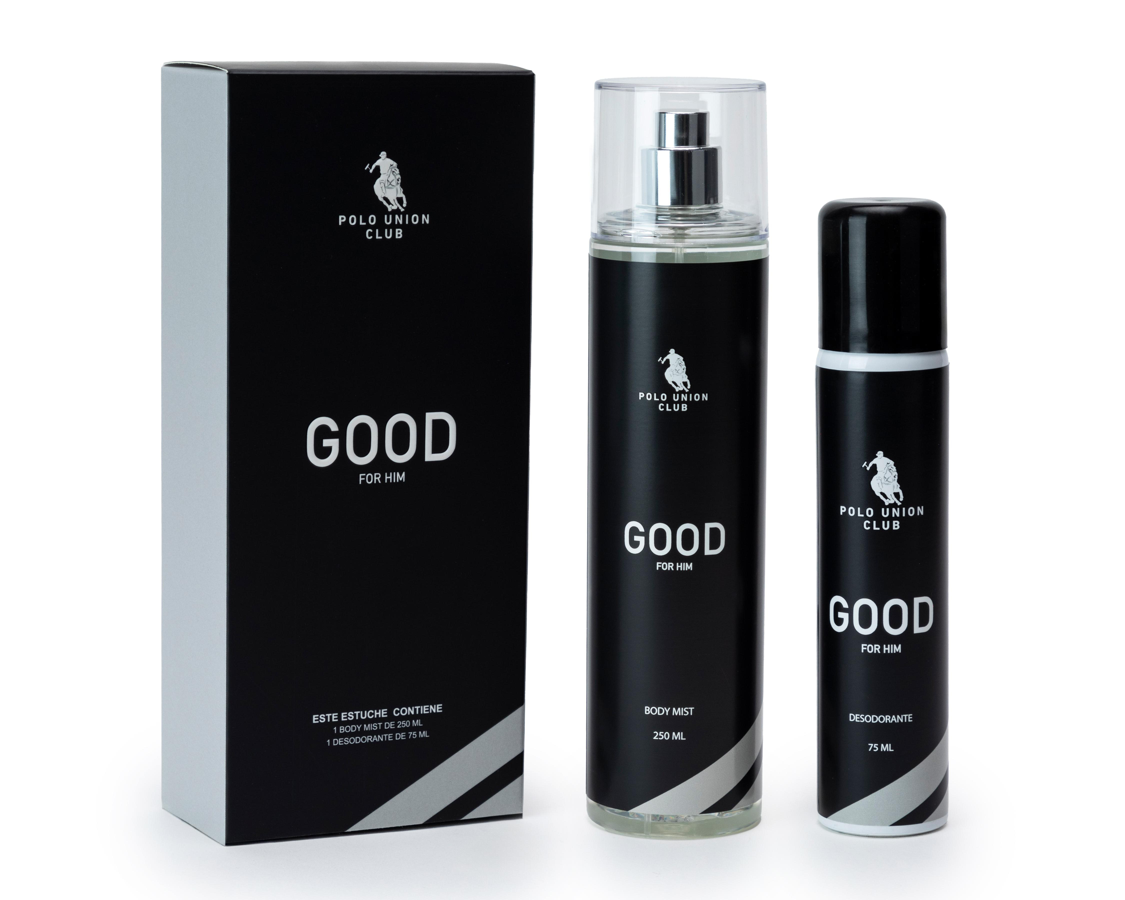Body y Desodorante Polo Union Club Good For Him 2 Piezas