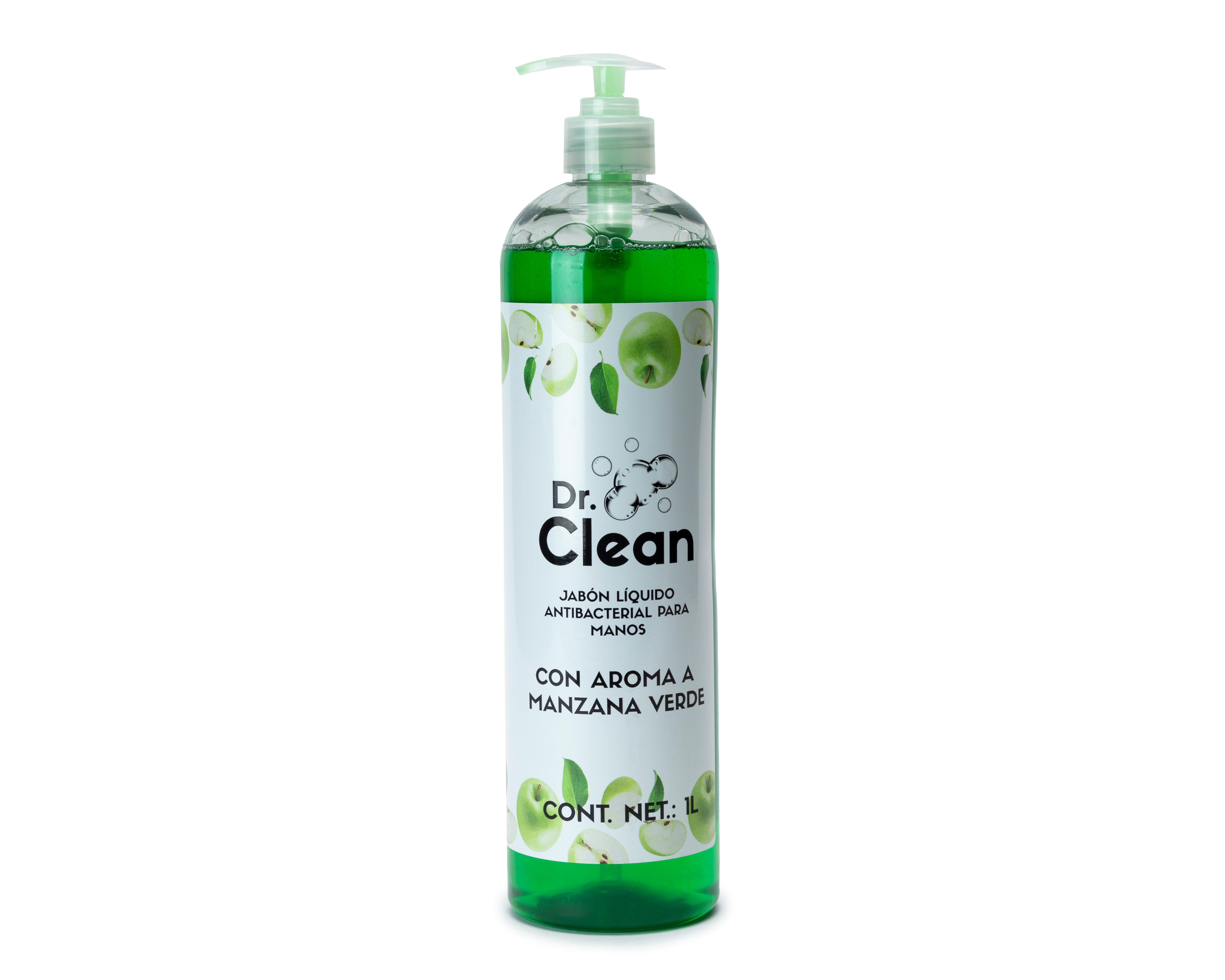 Jabón Liquido para Manos Dr. Clean Aroma Manzana Verde 1L