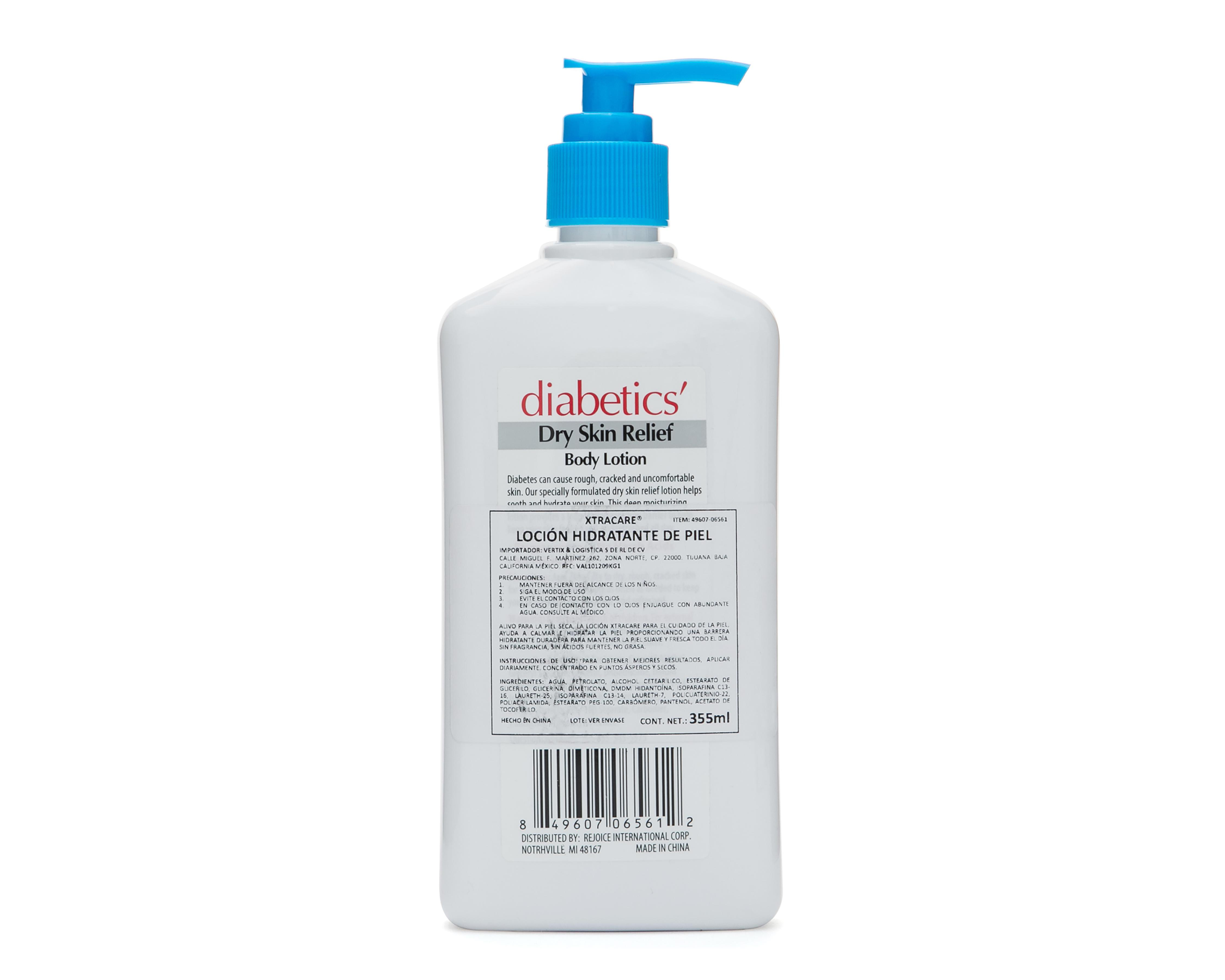 Foto 2 | Loción Corporal Xtra Care Diabetics sin Aroma Hidratante 355 ml