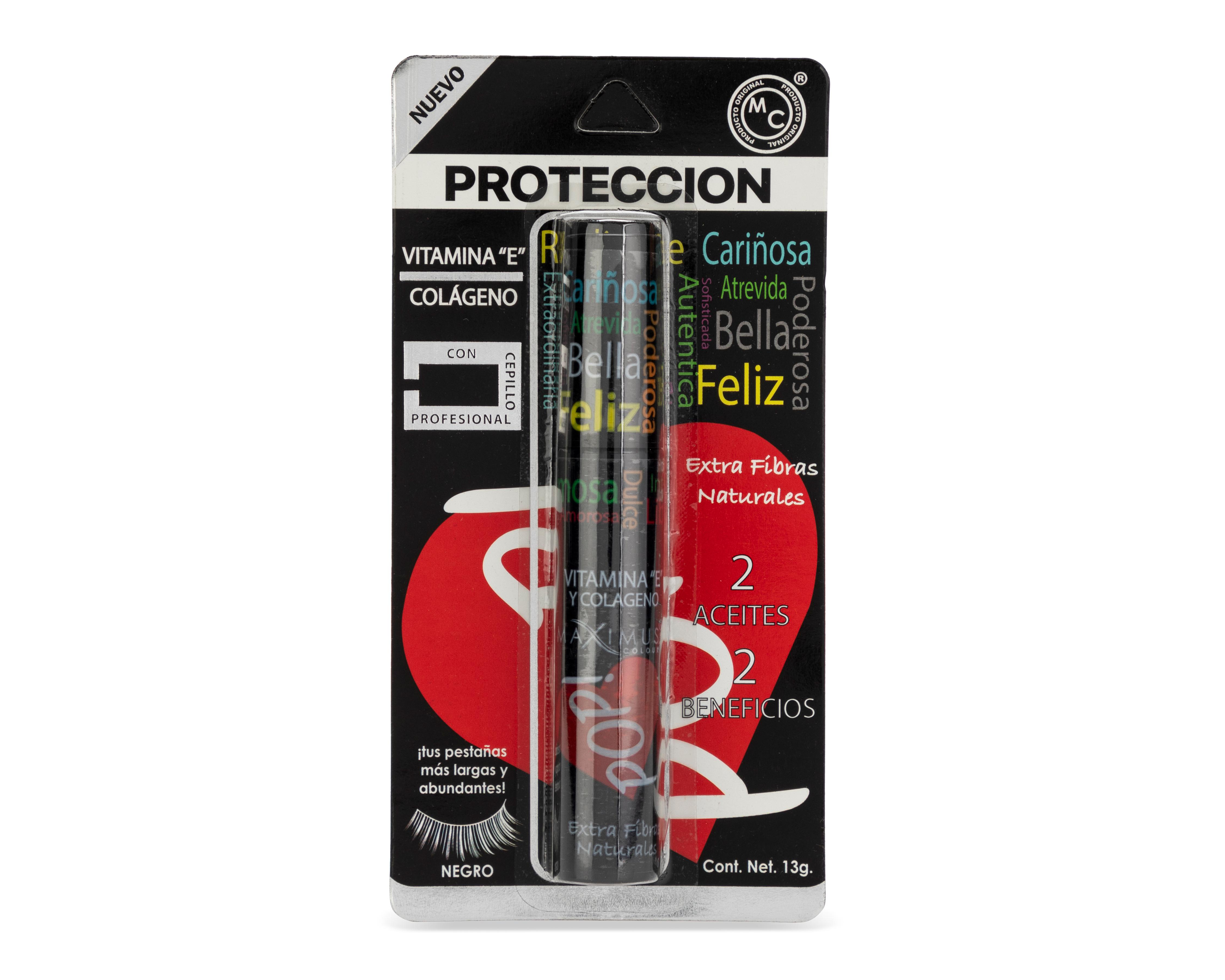 Máscara para Pestañas Maximus Colour Pop! 13 g $29
