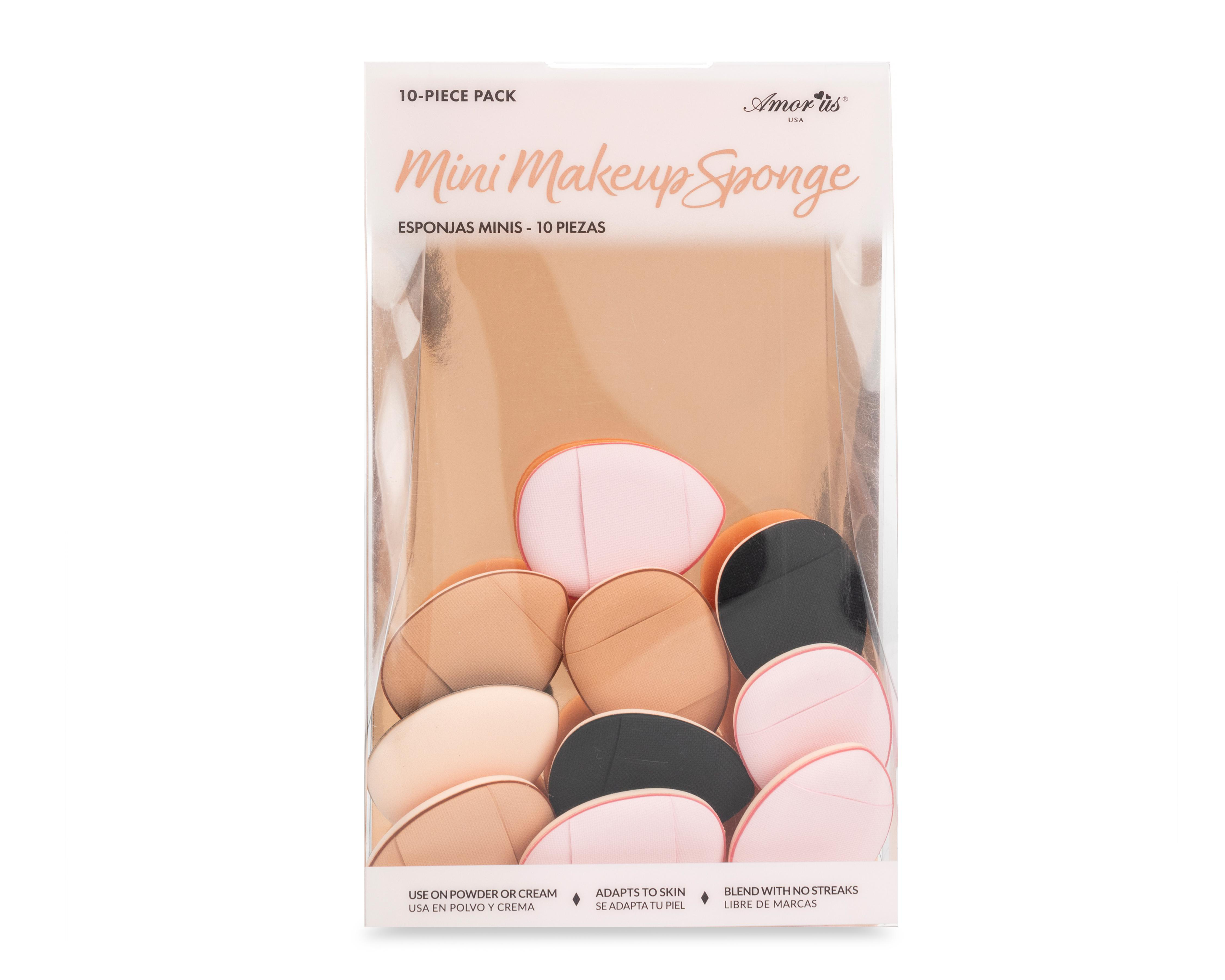 Esponja para Maquillaje Amor Us Mini Makeup Sponge 10 Piezas