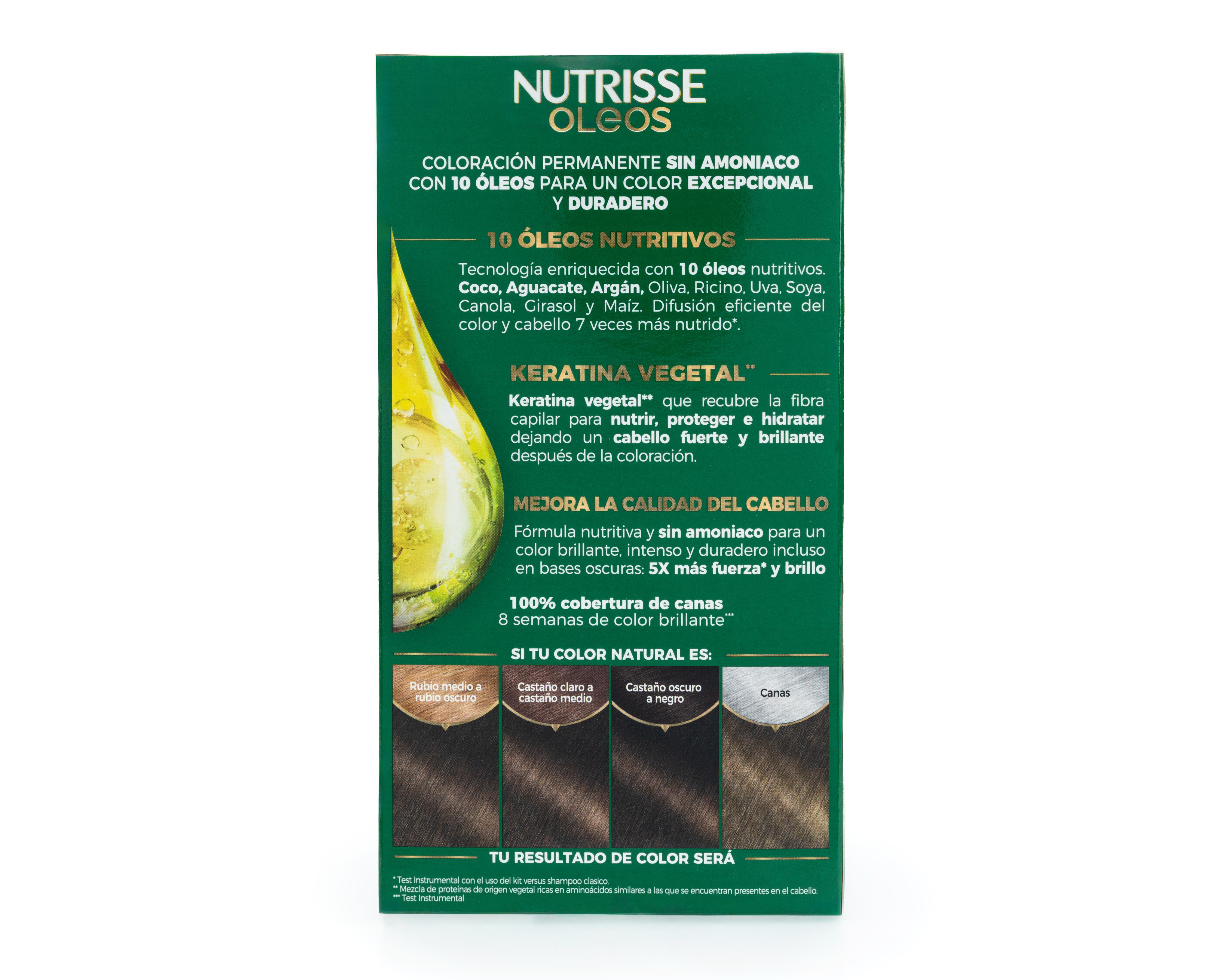 Foto 3 pulgar | Tinte para Cabello Garnier Nutrisse 5.0 Castaño Claro