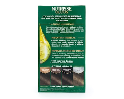 Foto 2 | Tinte para Cabello Garnier Nutrisse 5.0 Castaño Claro