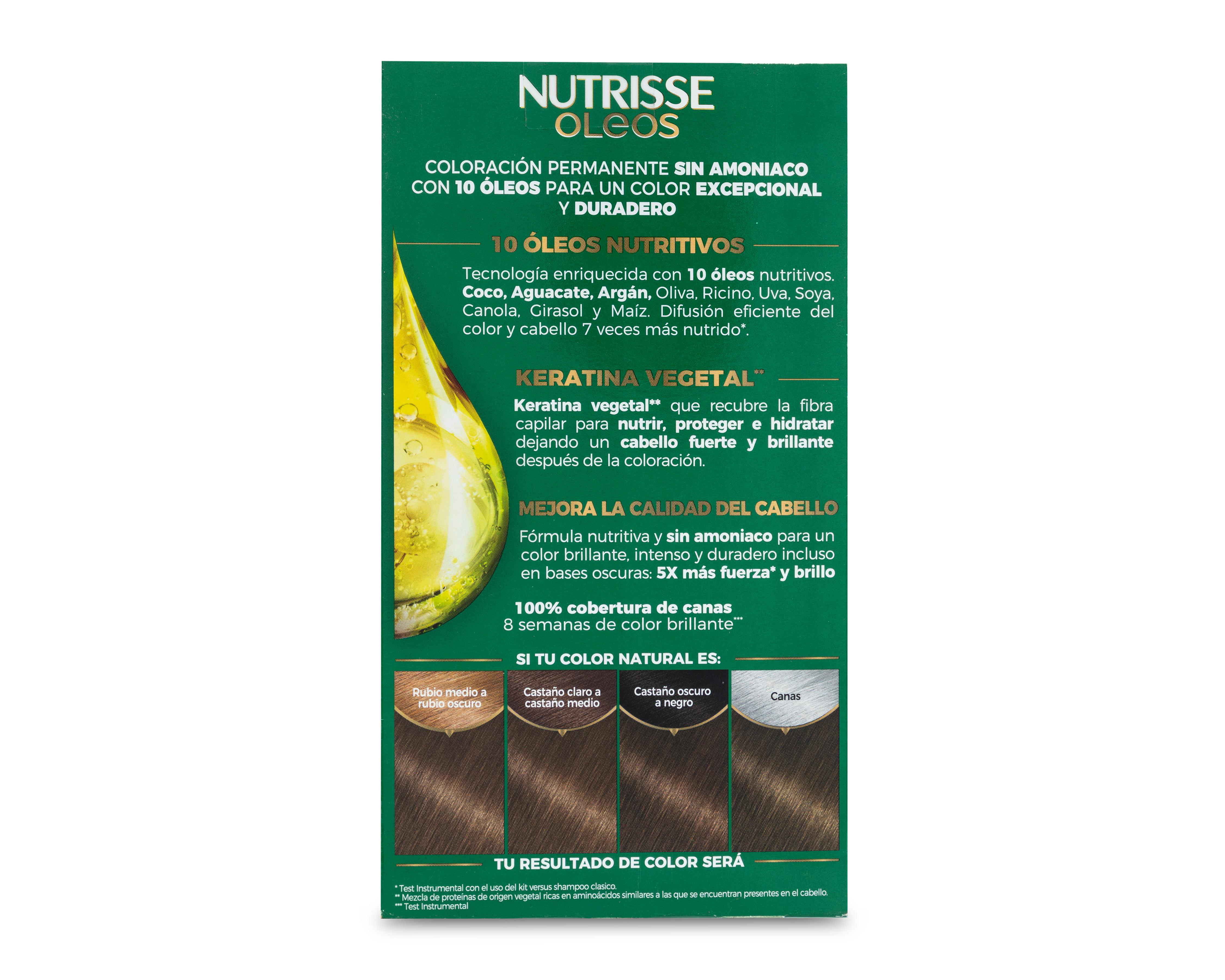 Foto 3 pulgar | Tinte para Cabello Garnier Nutrisse 6.0 Rubio Oscuro