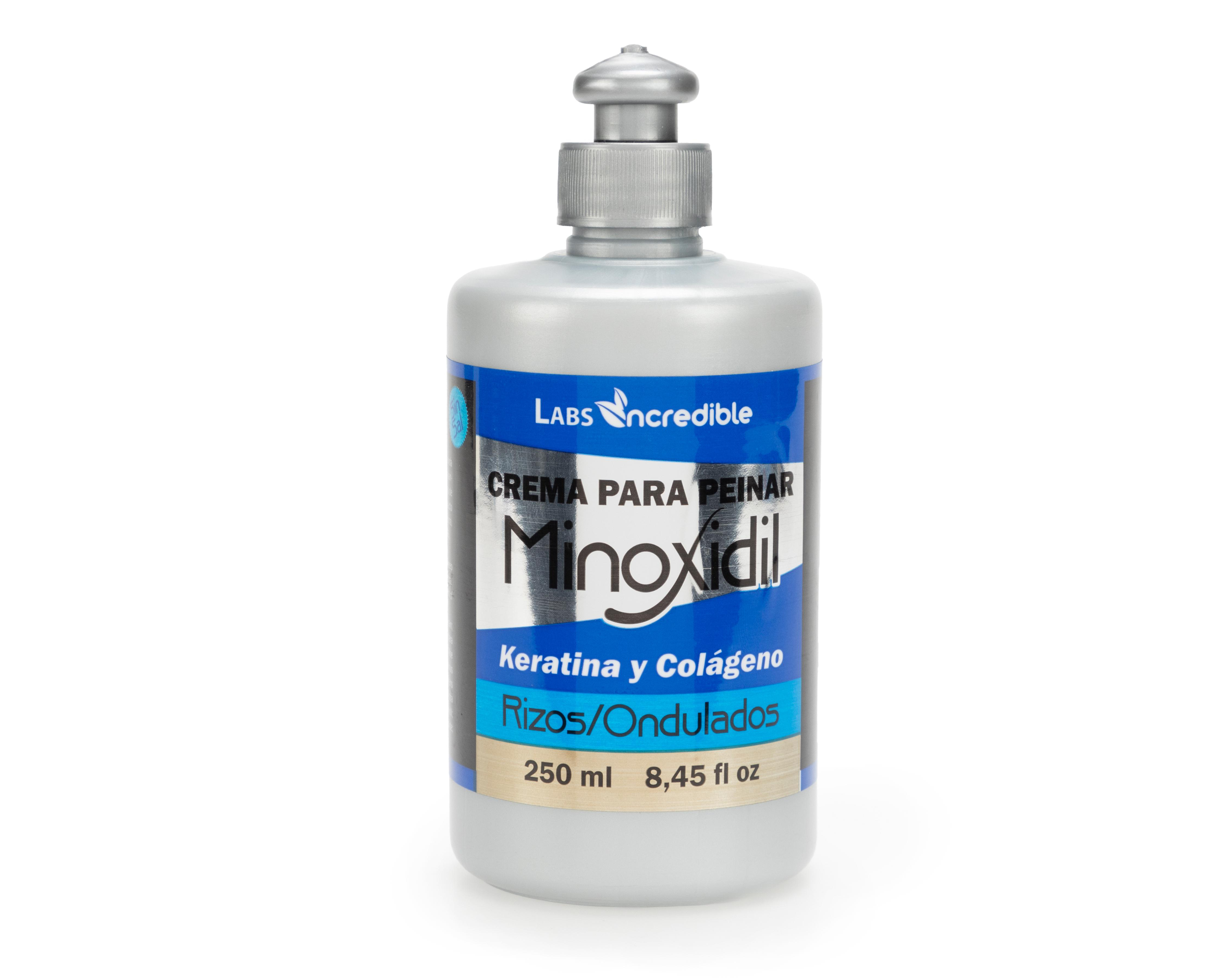 Crema para Peinar Incredible Products con Minoxidil 250 ml