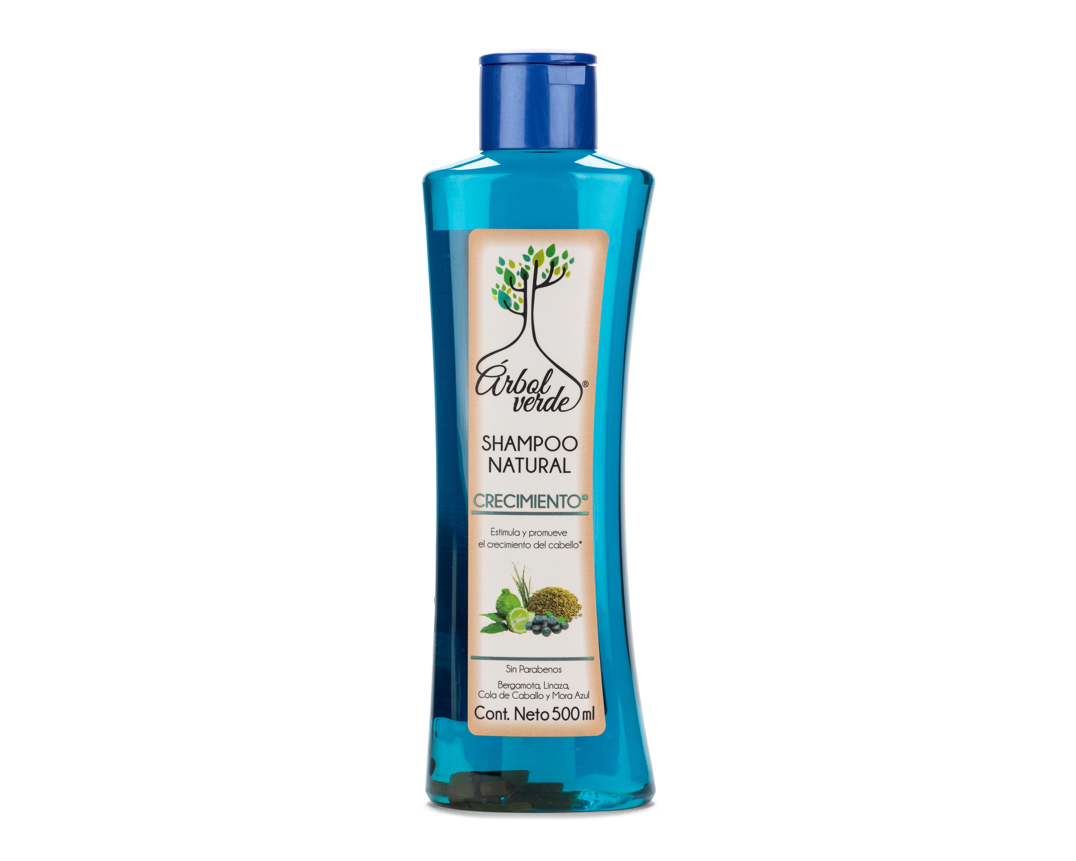 Shampoo Árbol Verde Crecimiento 500 ml