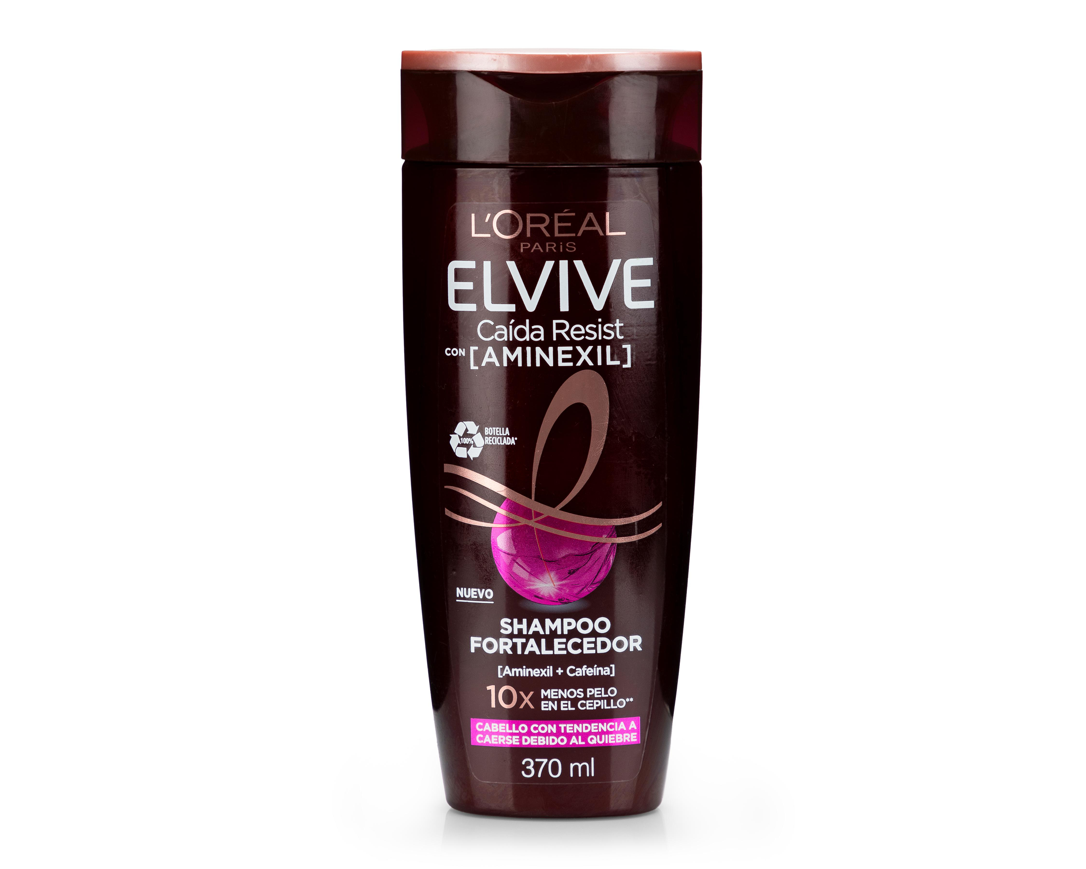 Foto 2 pulgar | Shampoo L'Oréal Elvive Caída Resist con Aminexil 370 ml