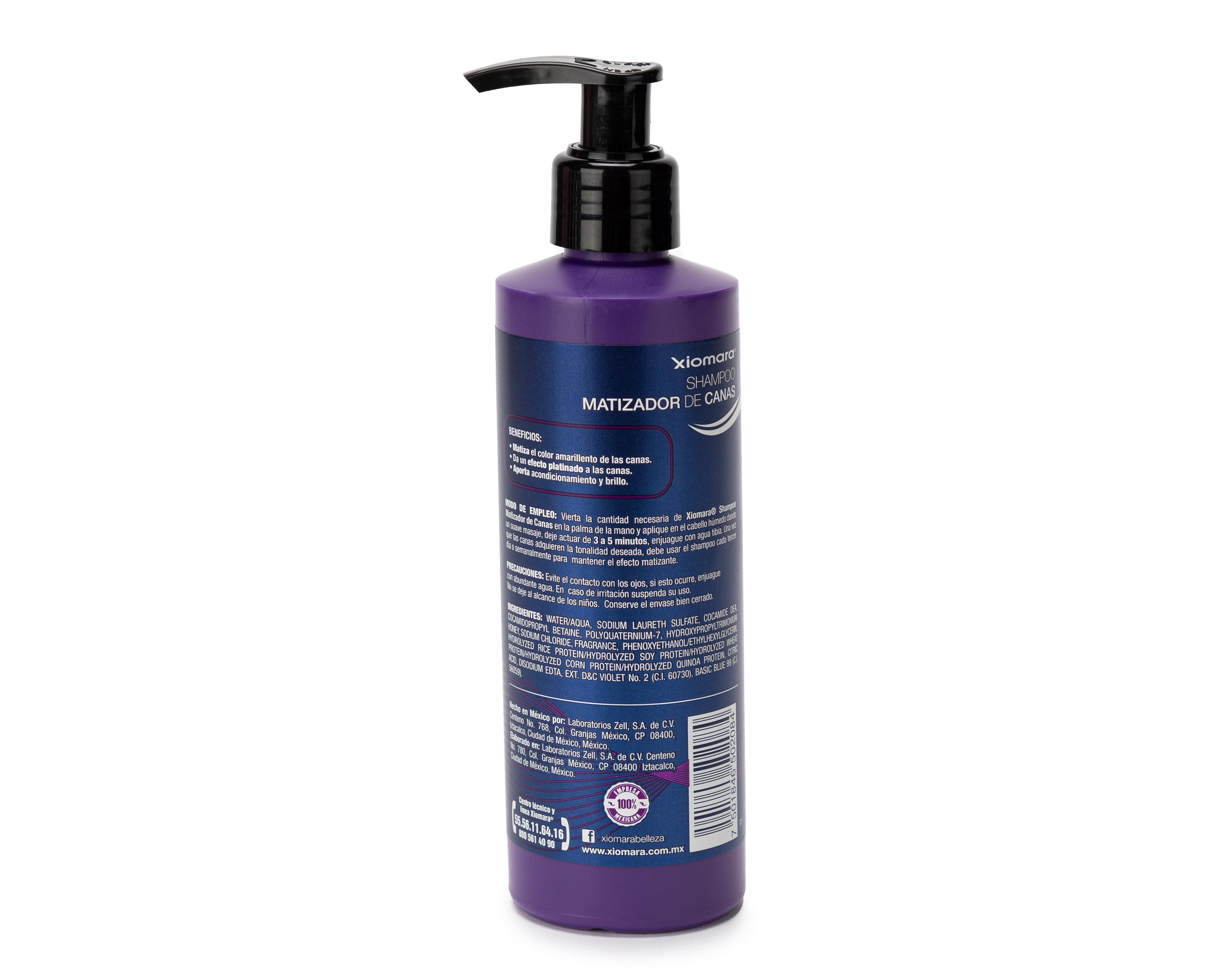 Foto 2 | Shampoo Xiomara Matizador de Canas 240 ml